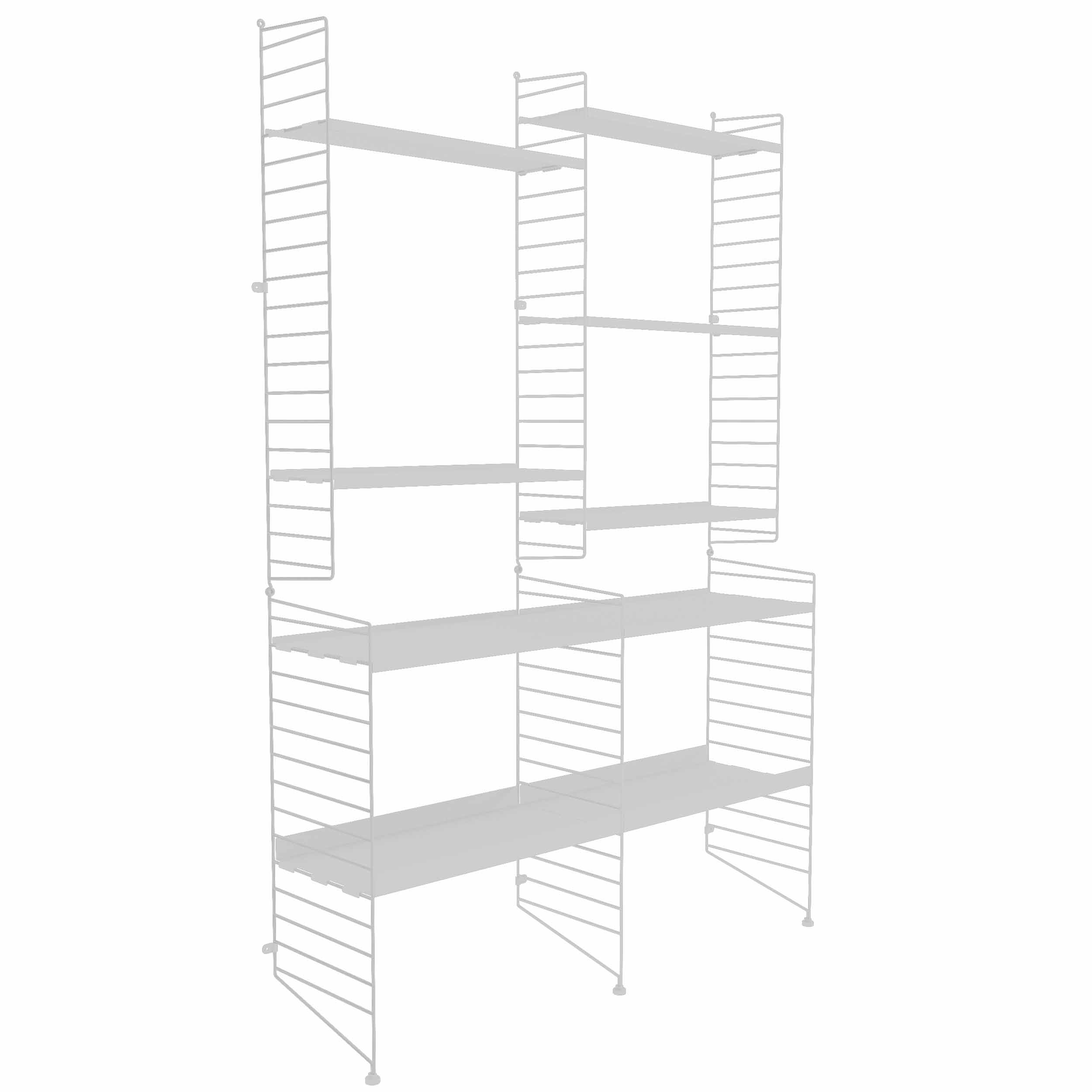 Repisa Vintage Mas Duo Blanco - Medular Diseño Repisa