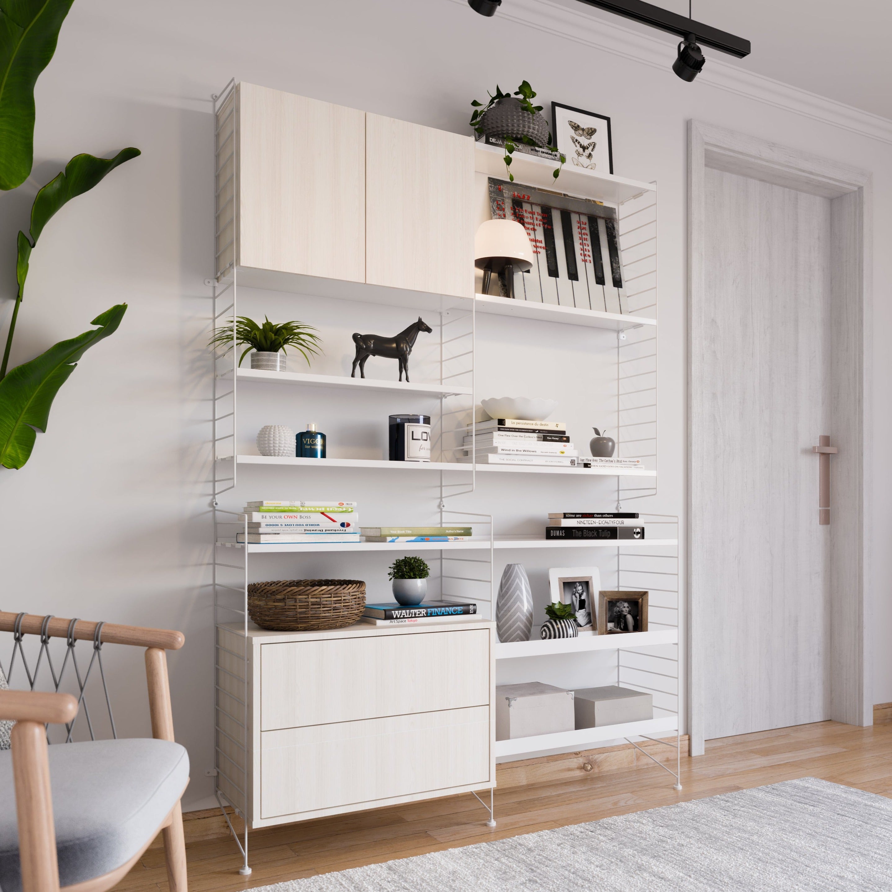 Repisa Vintage Mas Duo Blanco - Medular Diseño Repisa