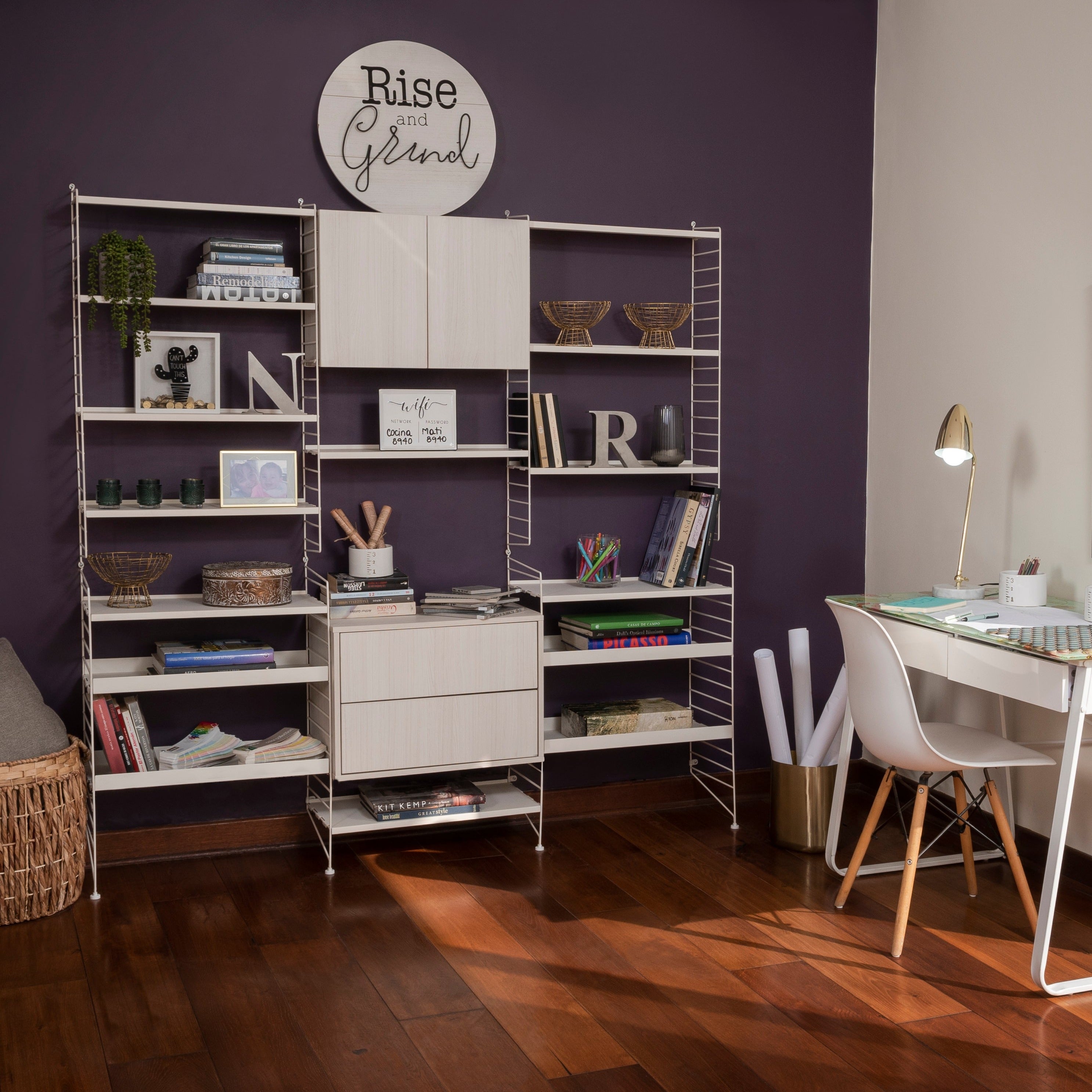 Repisa Vintage Mas Trio Blanco - Medular Diseño Repisa