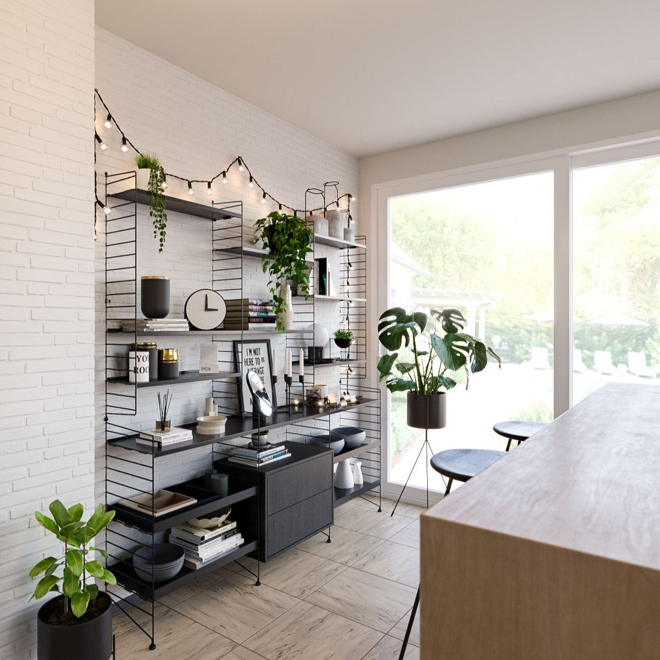 REPISA VINTAGE MAS TRIO NEGRO - Medular Diseño Repisa