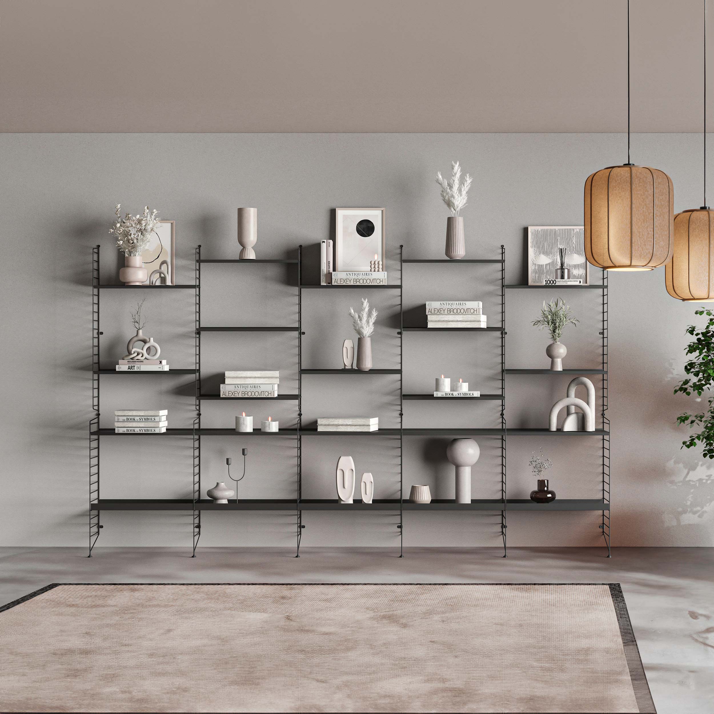 REPISA VINTAGE MAS MULTI NEGRO