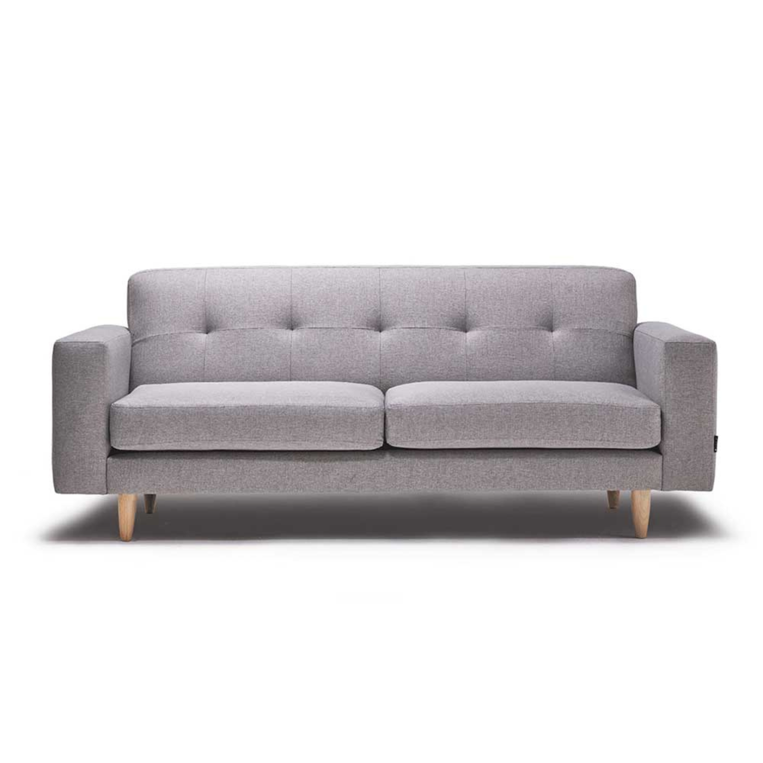 Sofá Atolón Gris Acero 3 cuerpos - Medular Diseño Sofás