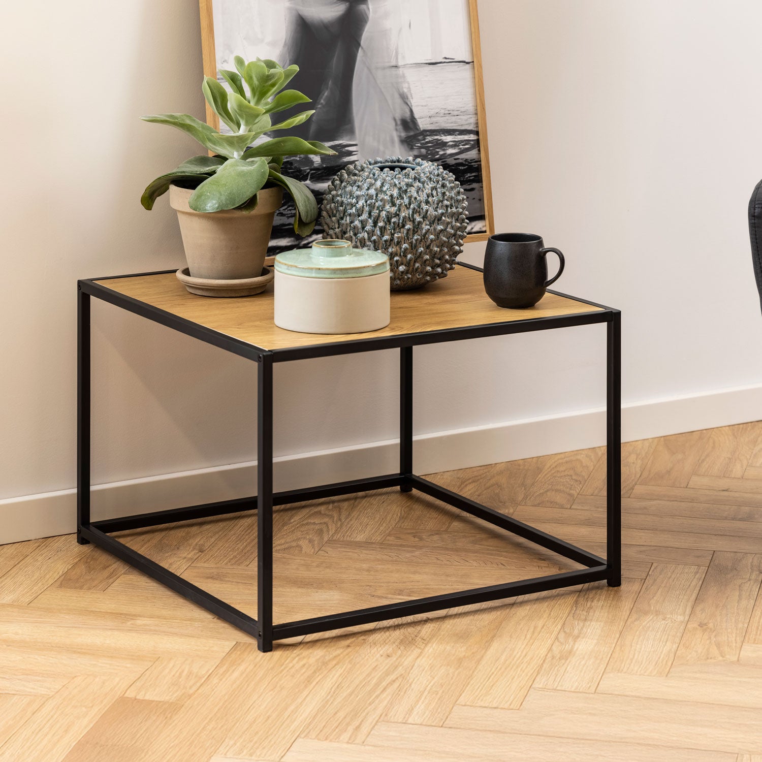 Mesa de Centro Cuadrada Tribu