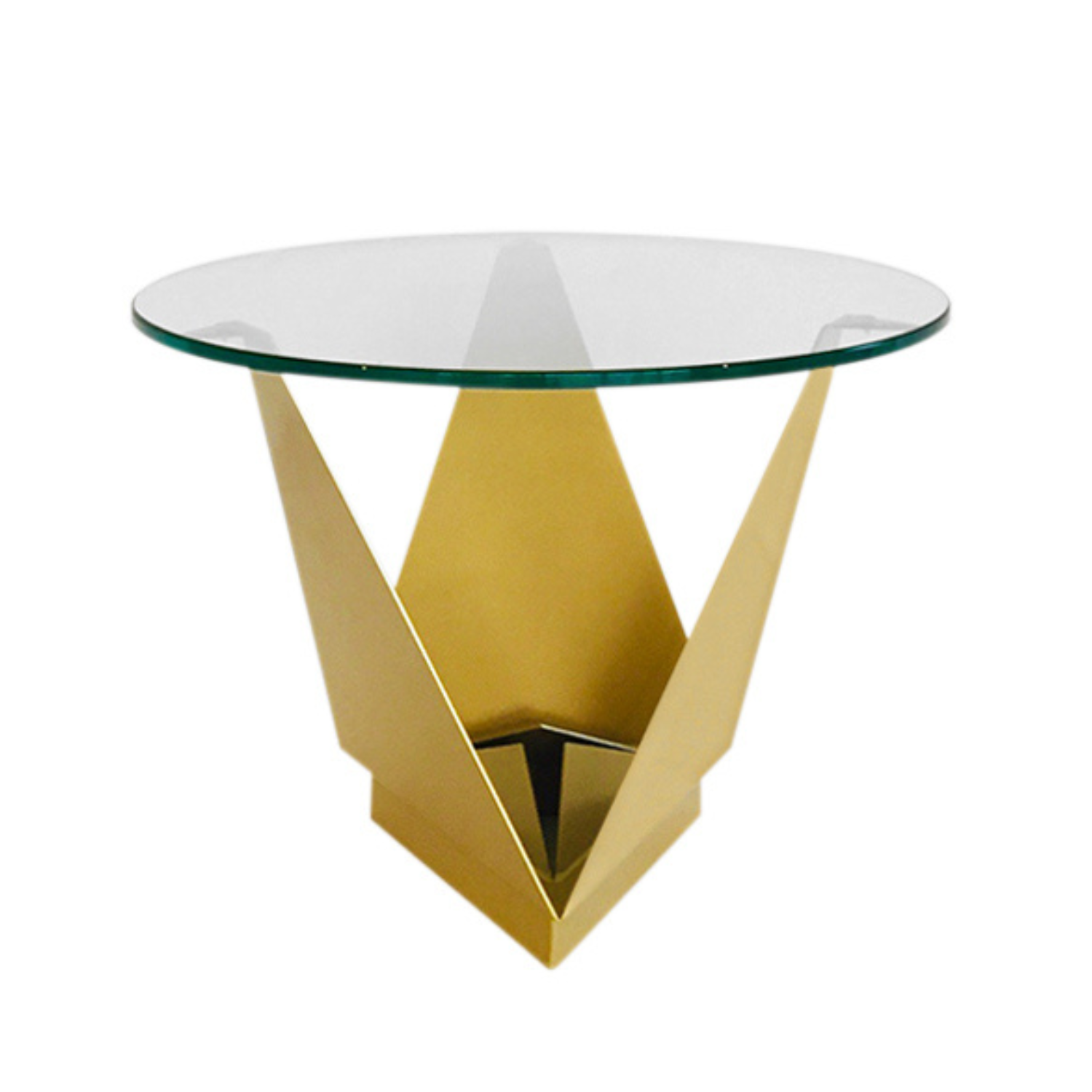 Mesa Tuca Circular Pequeña Bronce