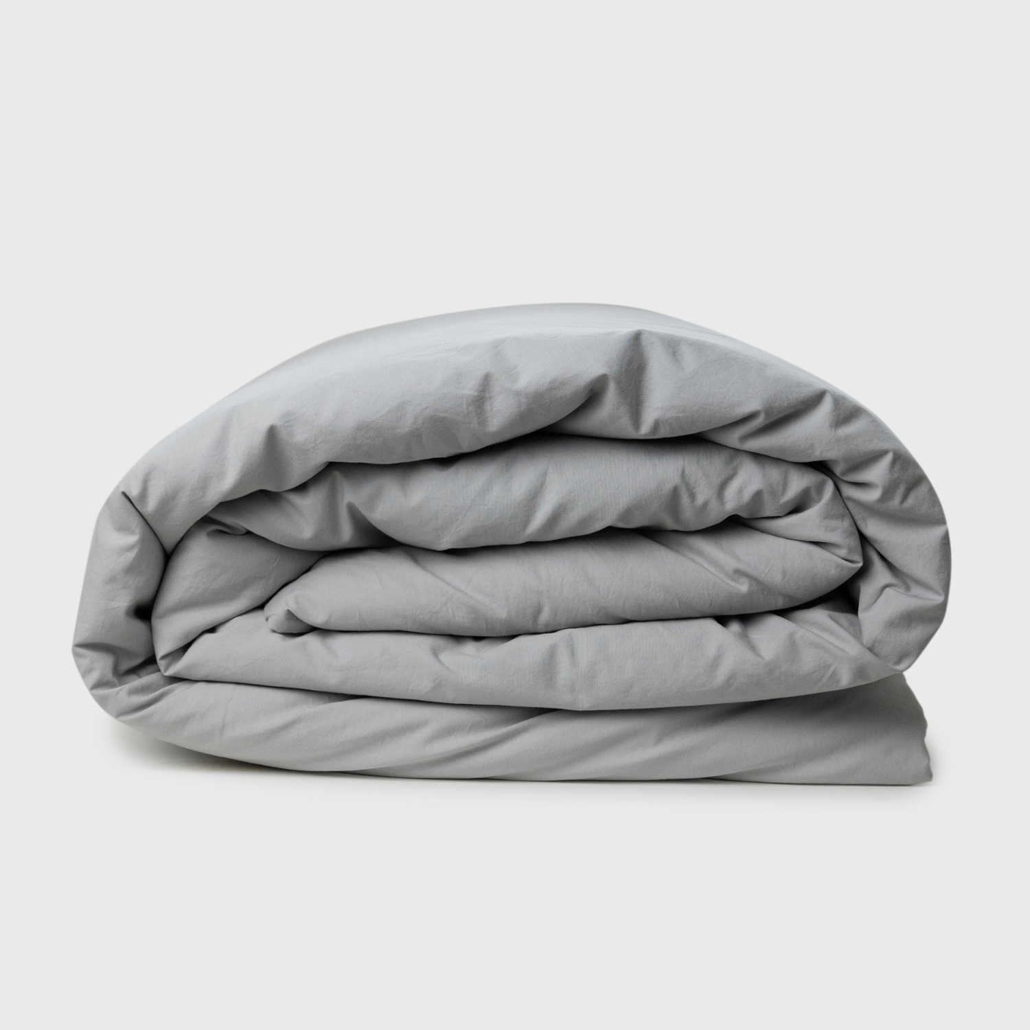 Funda de Plumón Algodón Gris Claro - Medular Diseño Ropa de Cama