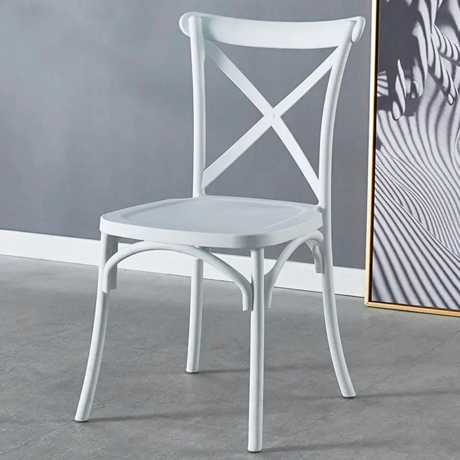 Silla CrossCraft Blanca
