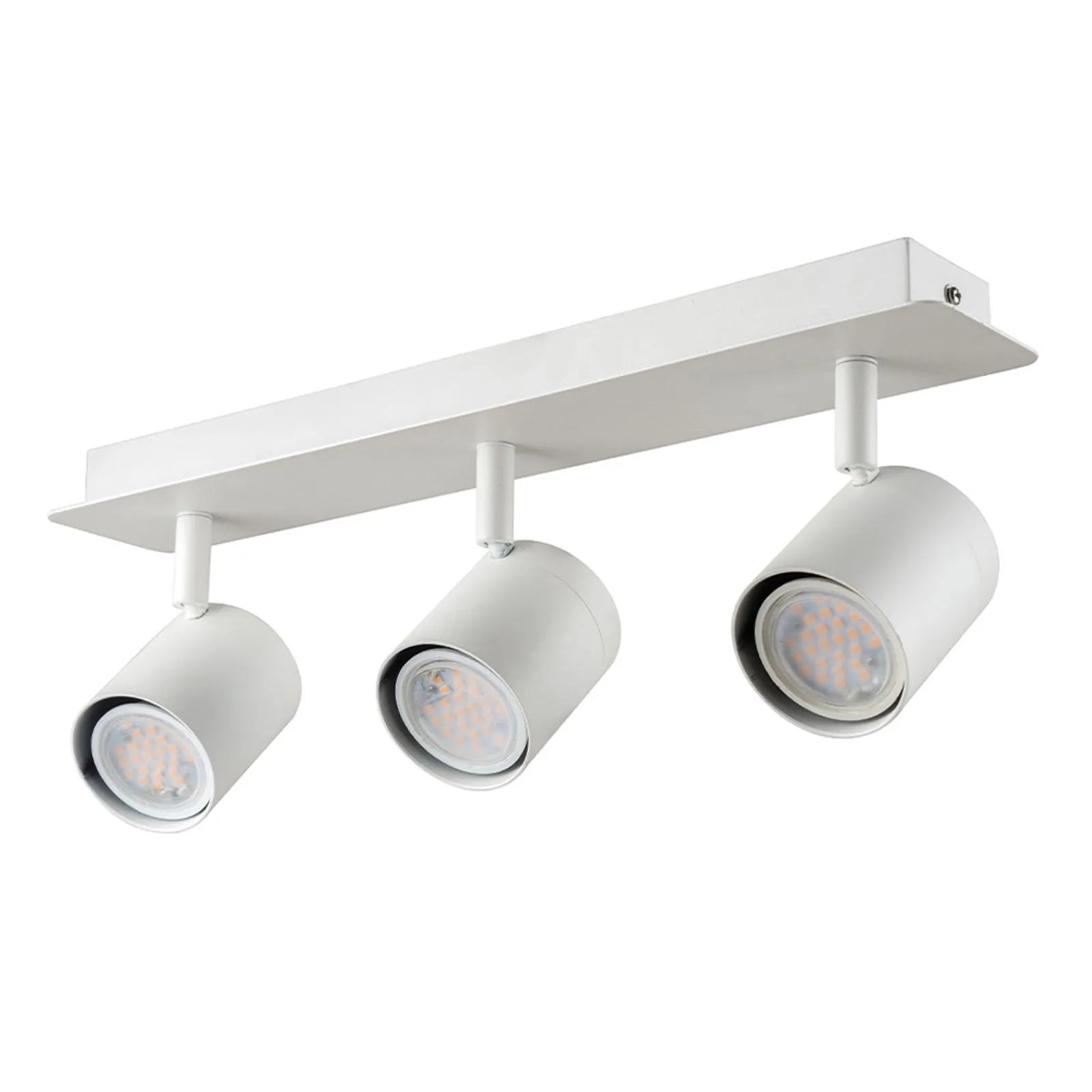 Foco Sobrepuesto 3 luces Cil III Blanco Mate Ip44 GU10