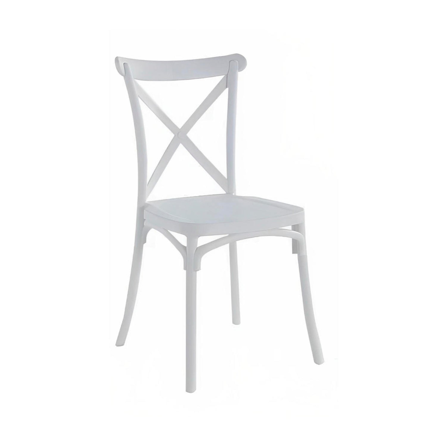 Silla CrossCraft Blanca - Medular Diseño Sillas de interior