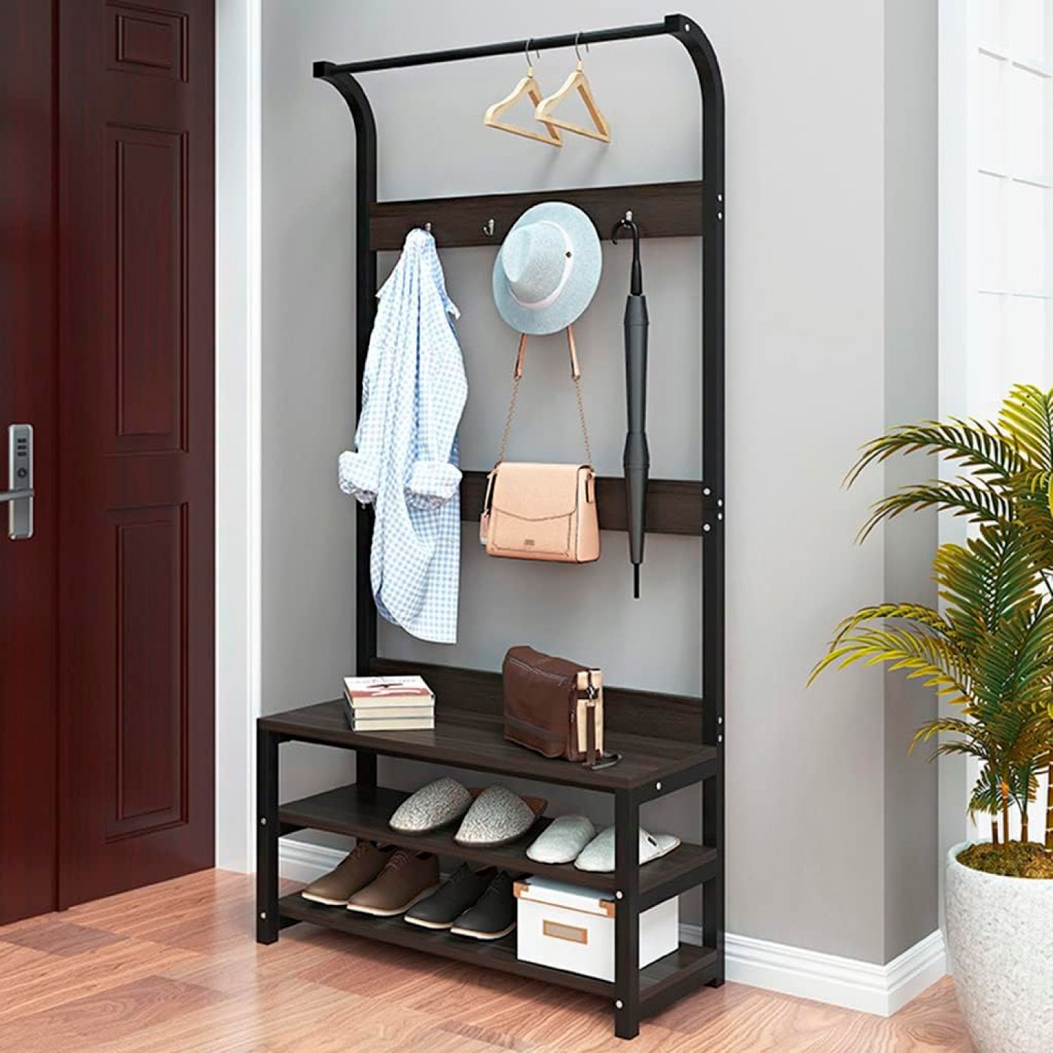 Organizador perchero y zapatero - Medular Diseño Perchero