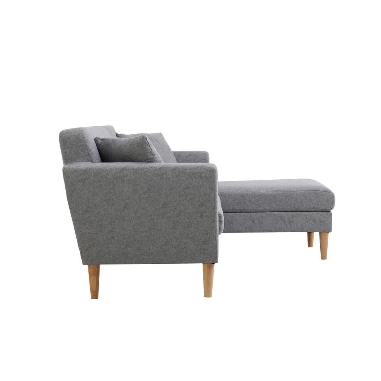 Sofá Seccional Bond derecho gris - Medular Diseño Sofás