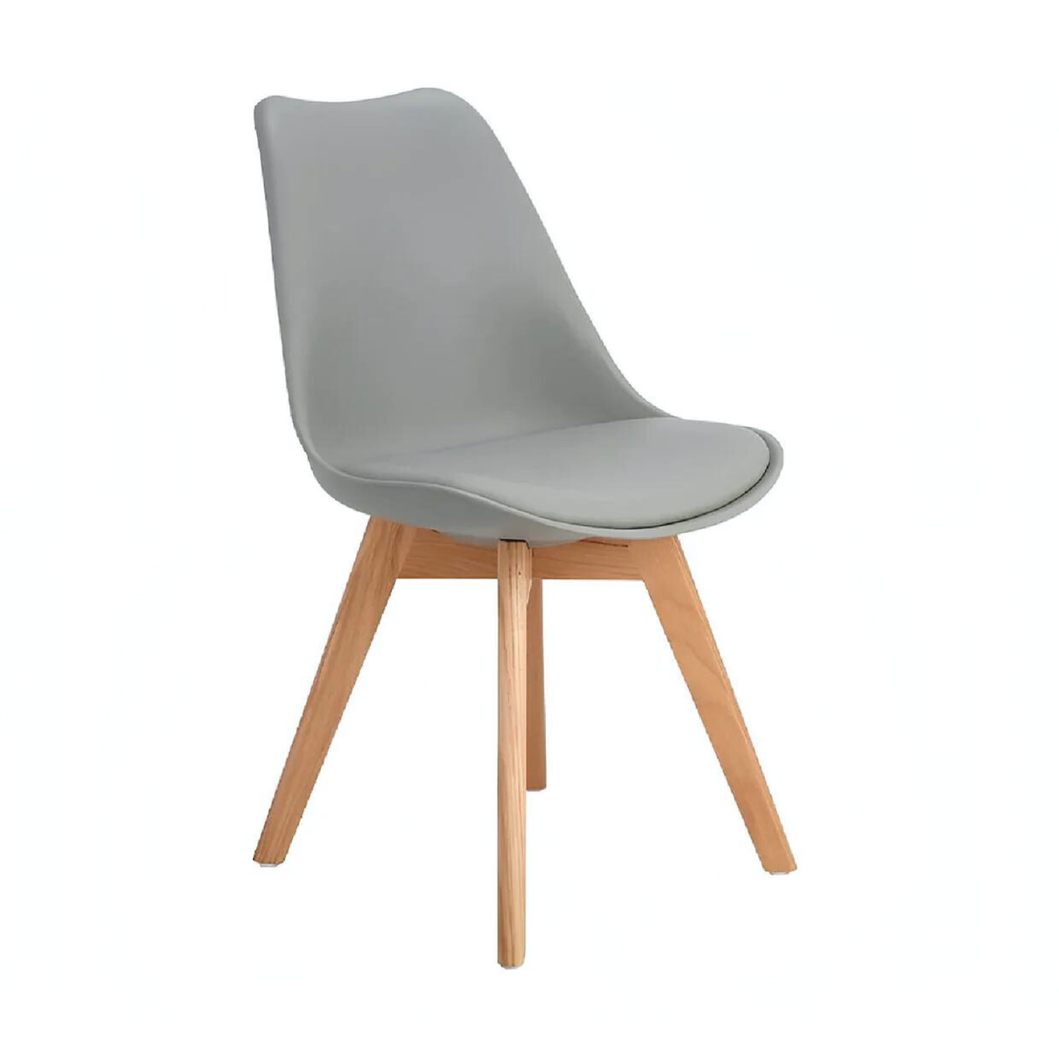 Silla Tulip Gris - Medular Diseño Silla