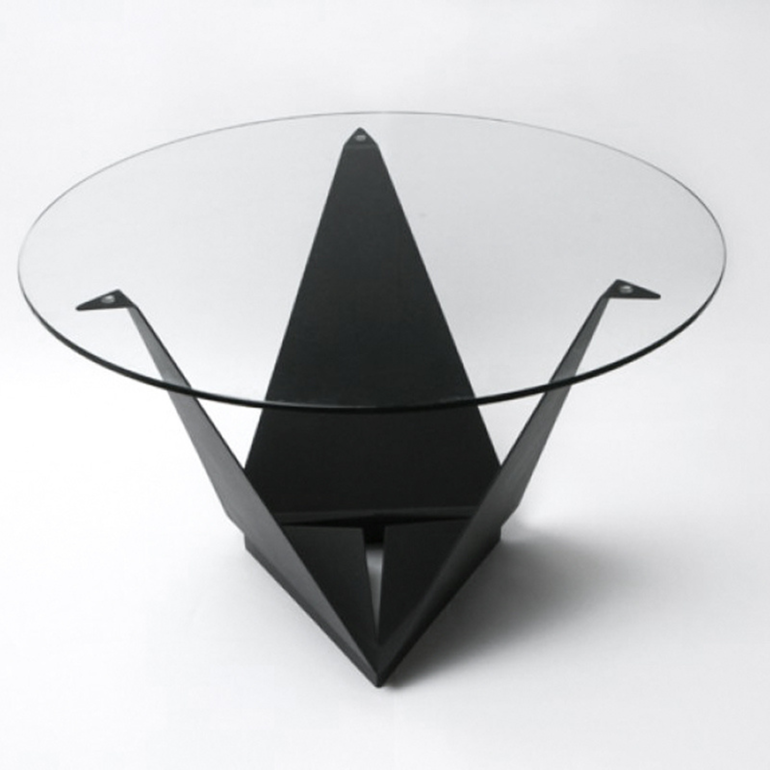 Mesa Tuca Circular Grande Grafito - Medular Diseño Mesas de Centro