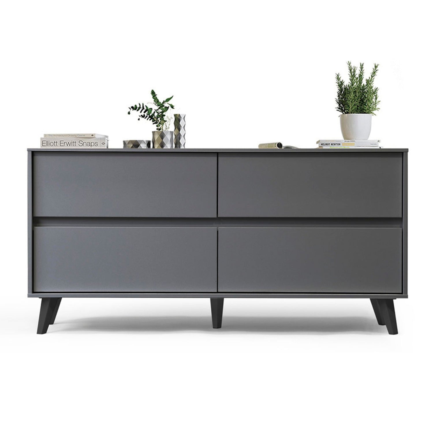 Cómoda Atacama Gris Sombra - Medular Diseño Cómodas