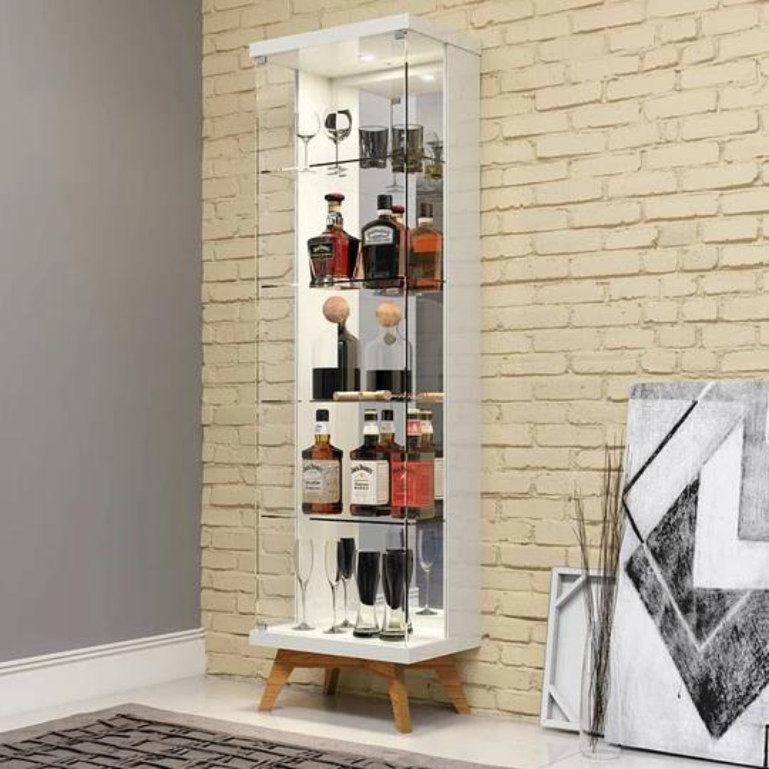 Vitrina Led Lux M - Medular Diseño Aparadores