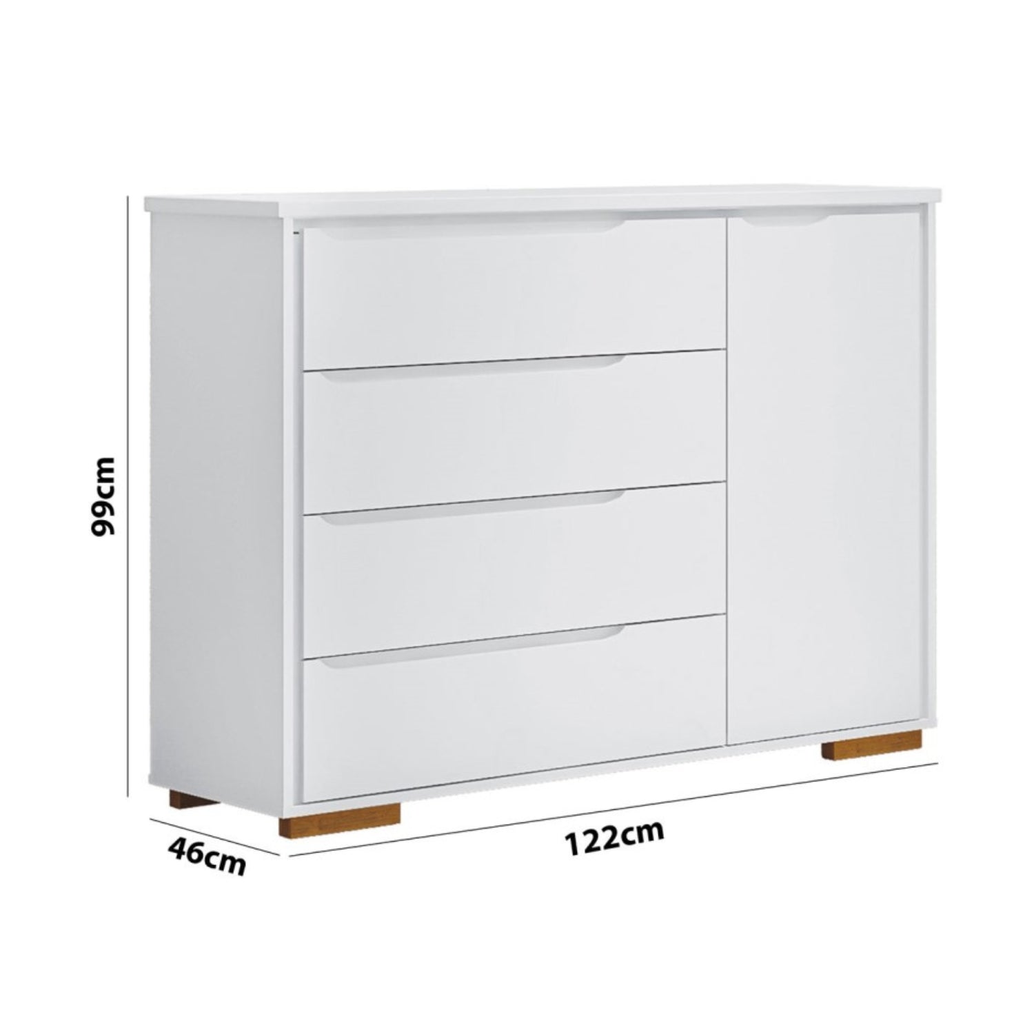 Cómoda Mallorca - Medular Diseño Cómodas