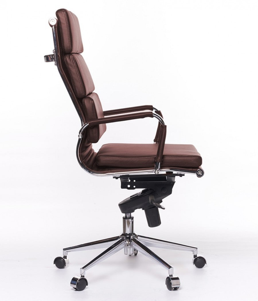 Silla Oficina Priamo Alta Brown