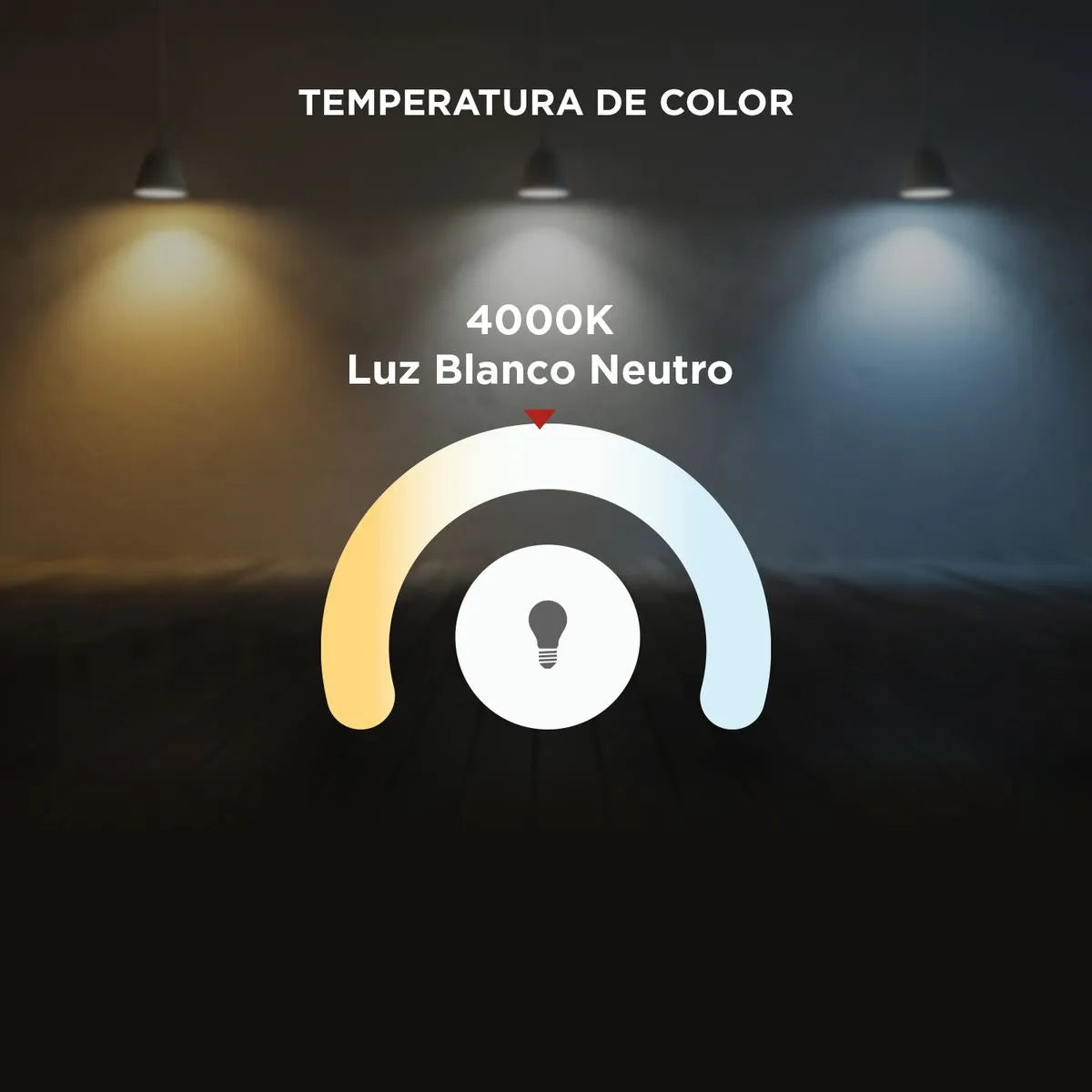 Ampolleta LED 5W Luz Blanco Neutro Gu10