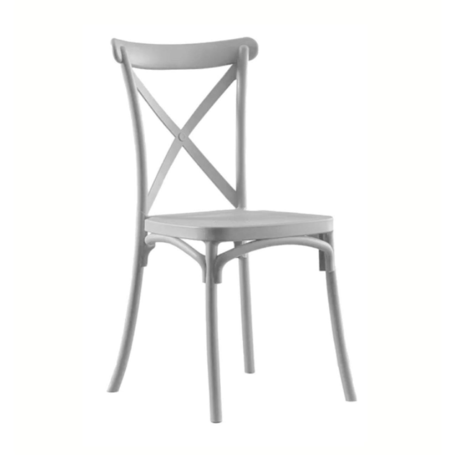 Silla CrossCraft Gris - Medular Diseño Sillas de interior