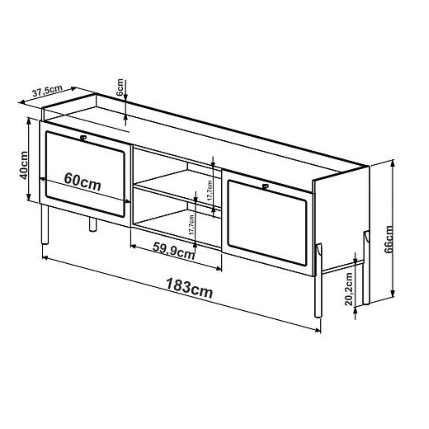 Rack Azucena 1.8