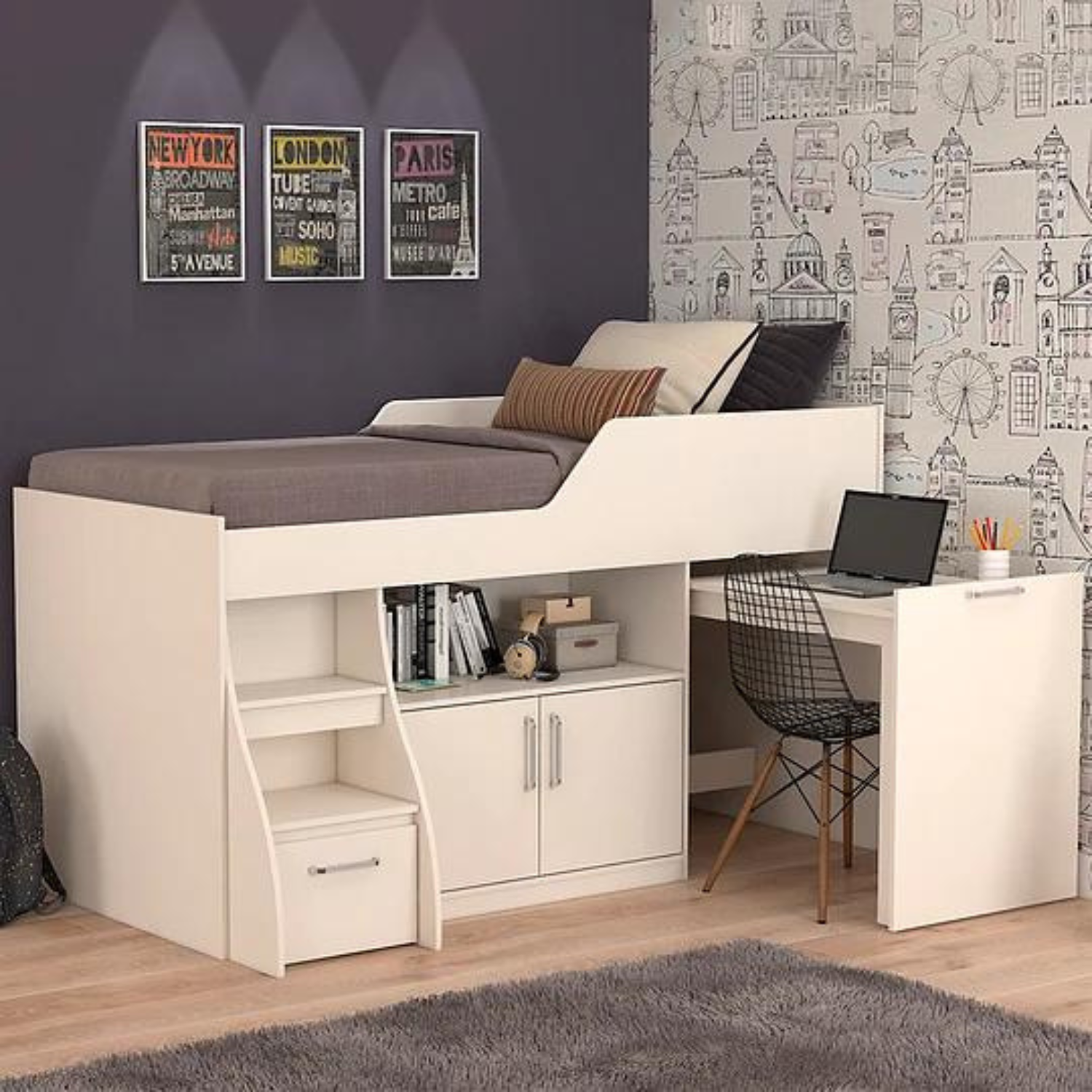 CAMA ESCRITORIO RETRACTIL BOSTON