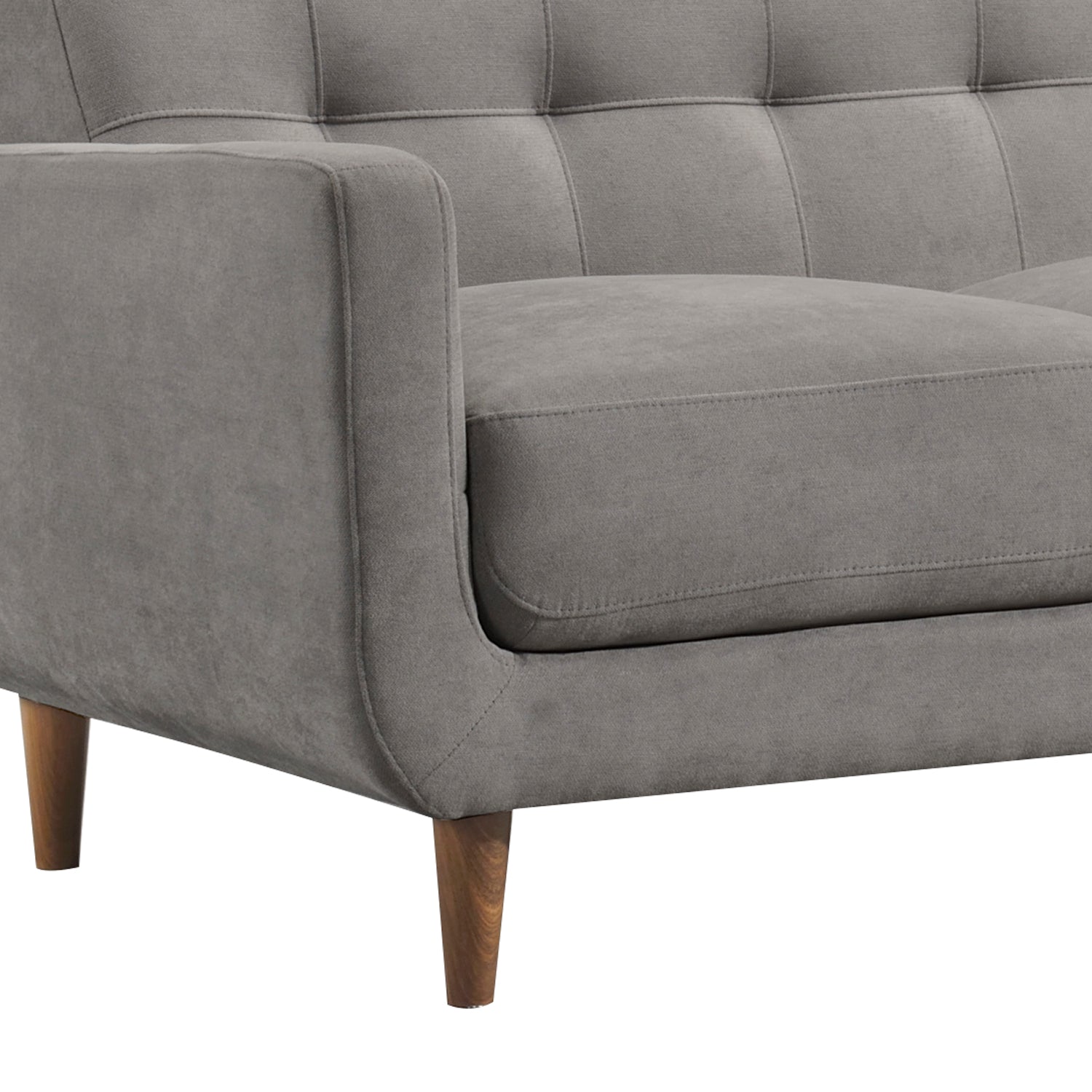 Sofa Milan 2 Cuerpos Gris