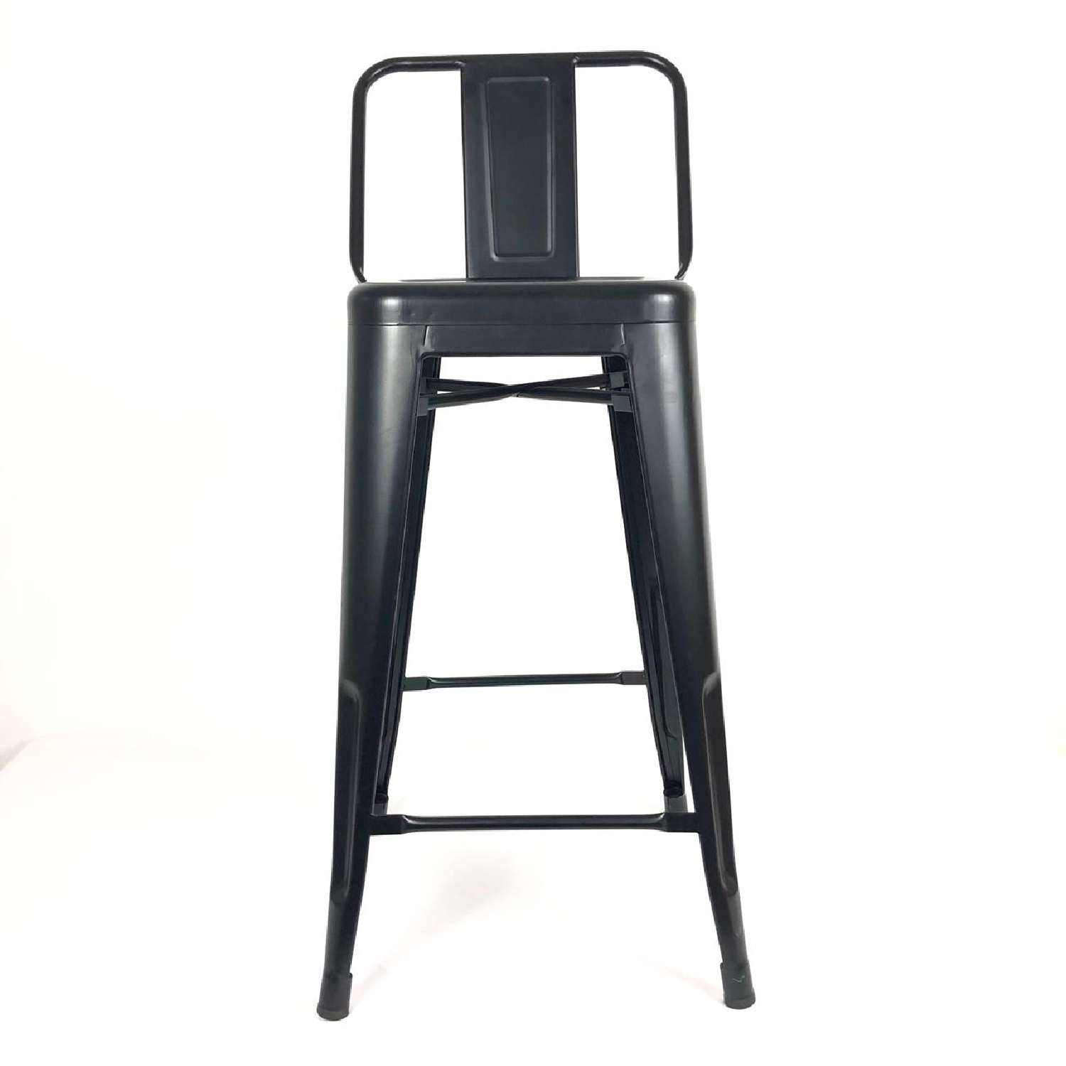 Taburete Tolix Negro - Medular Diseño Taburetes