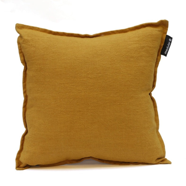 Cojín Lino Mostaza - Medular Diseño Cojines EE
