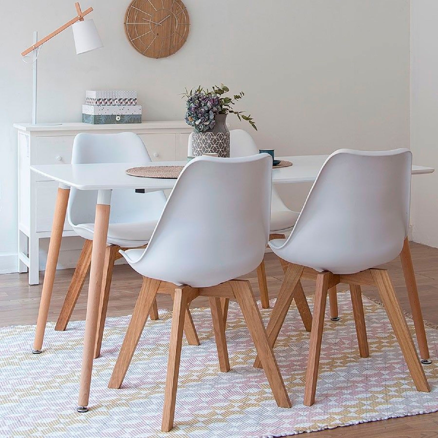 Silla Tulip Blanca - Medular Diseño Silla