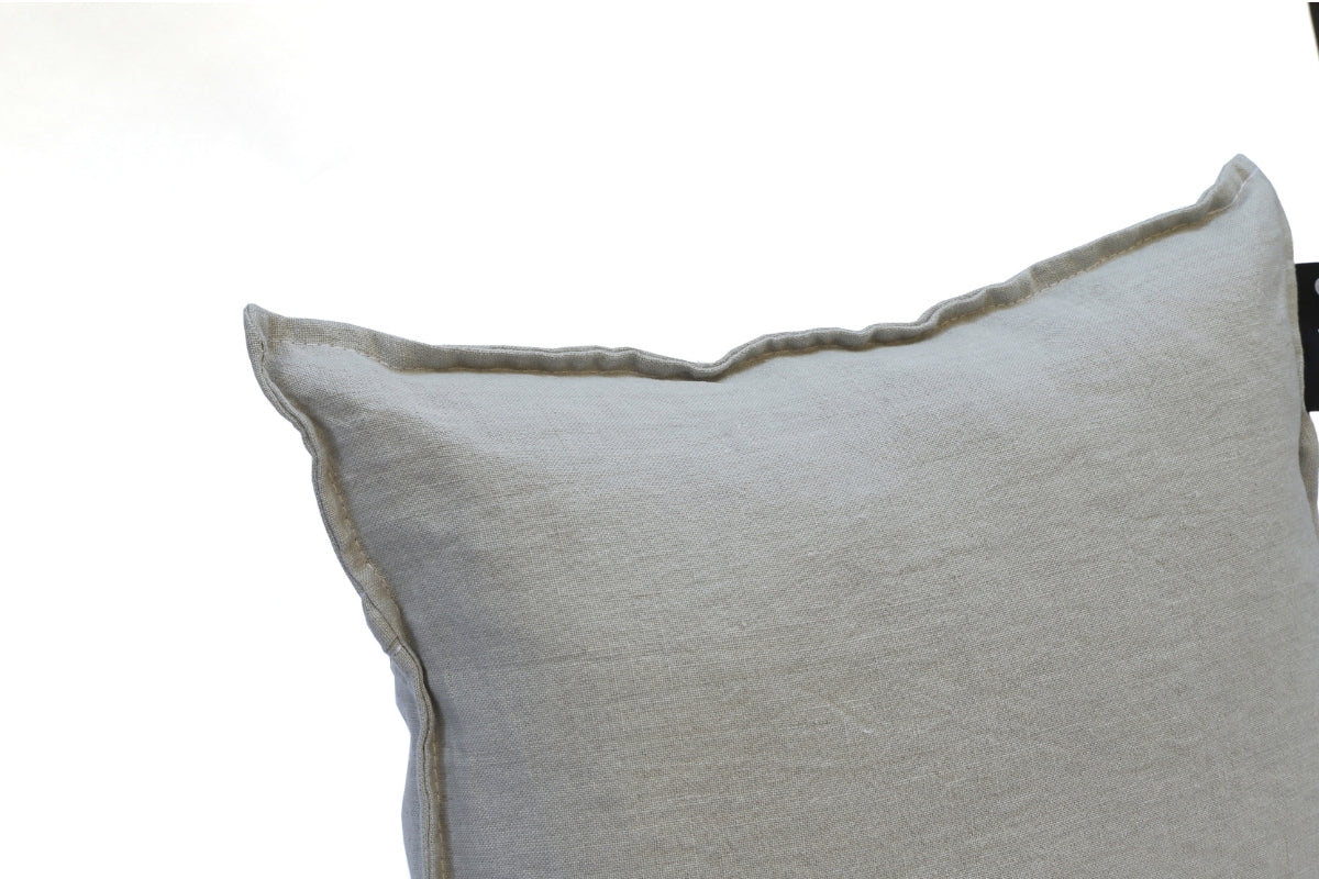 Cojín Lino gris - Medular Diseño Cojines EE