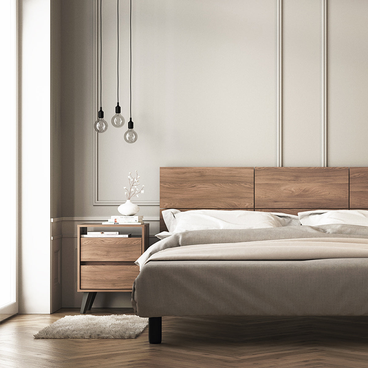 Velador Atacama Cocoa - Medular Diseño Veladores