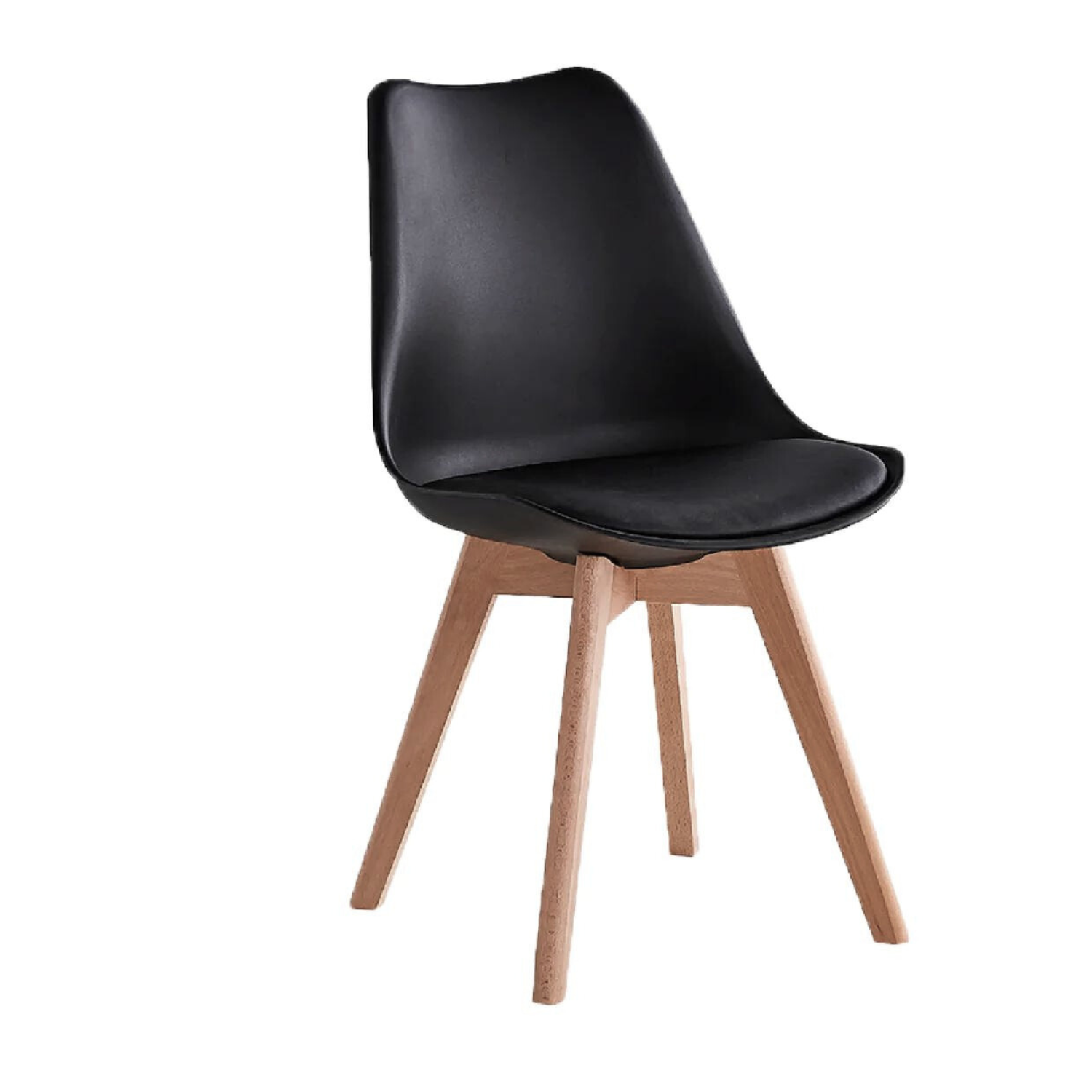 Silla Tulip Negra - Medular Diseño Silla