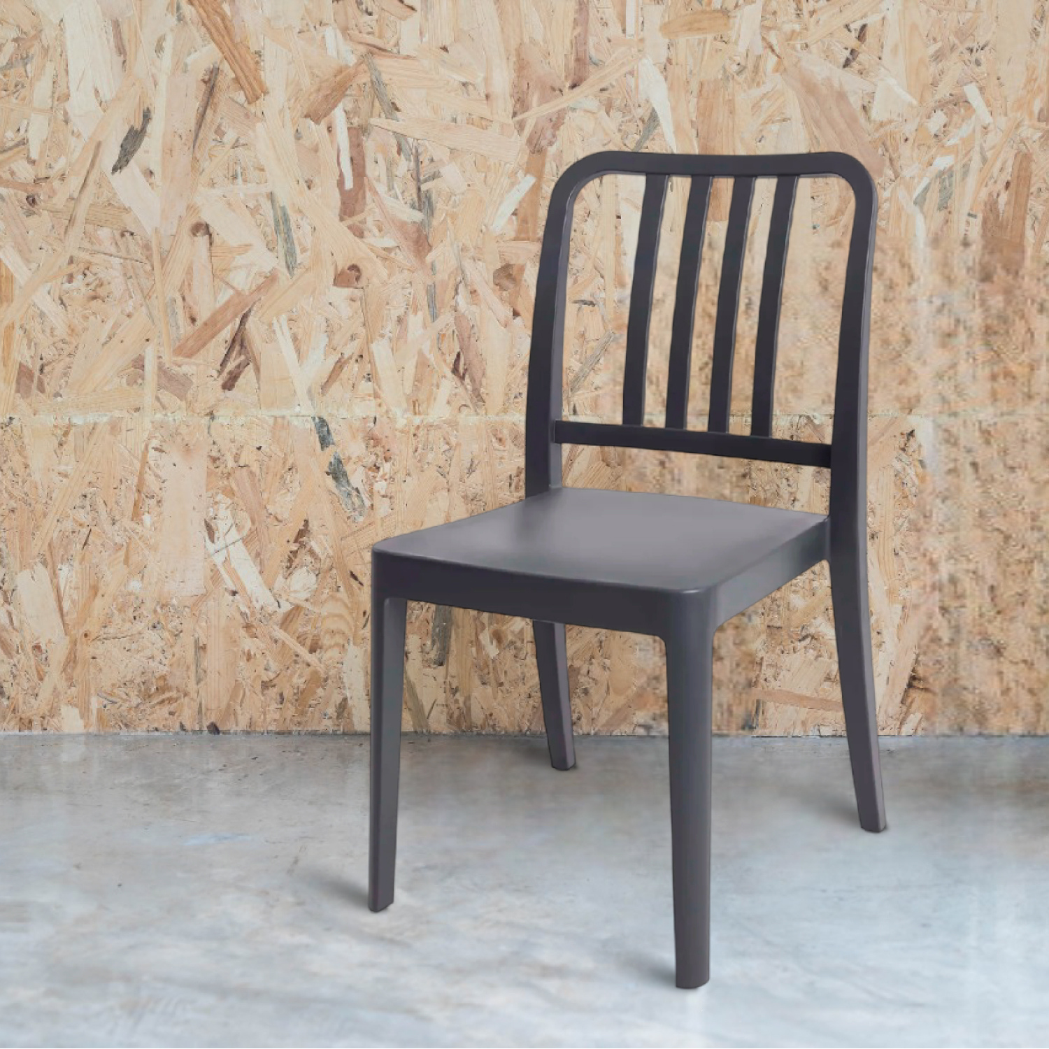 Silla Line Negra - Medular Diseño Silla