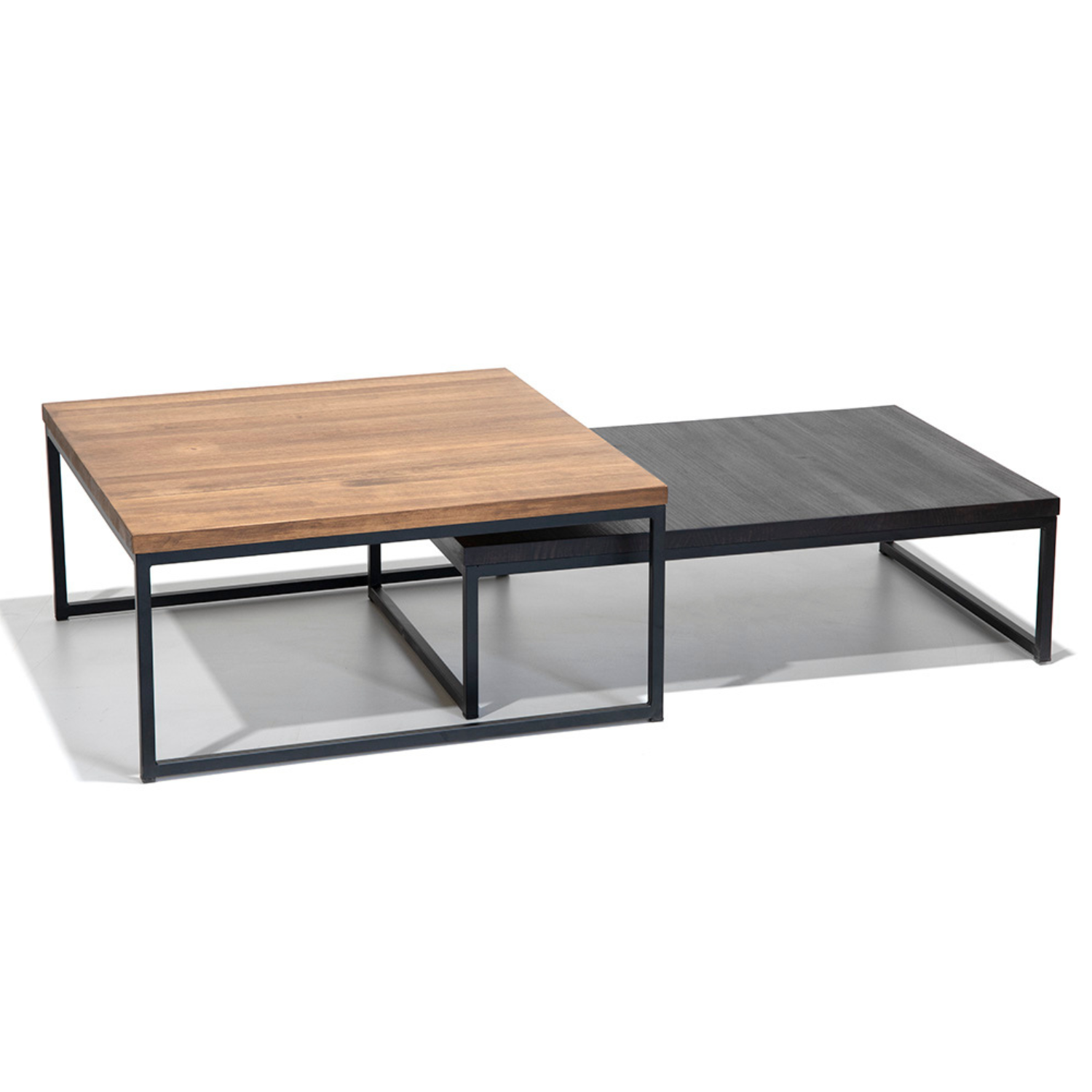 Mesa de Centro Duo Wood Black - Medular Diseño Mesas de Centro