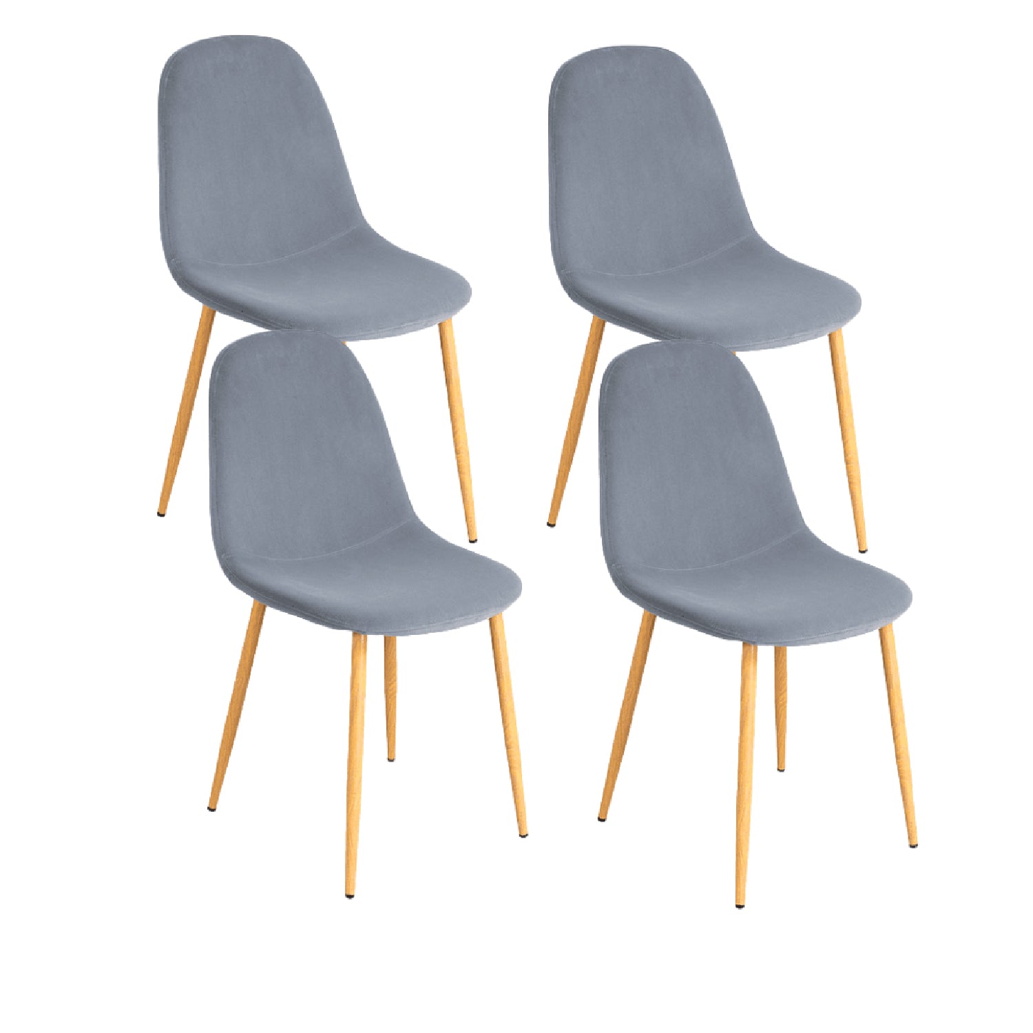 Silla Luxor Velvet Gris
