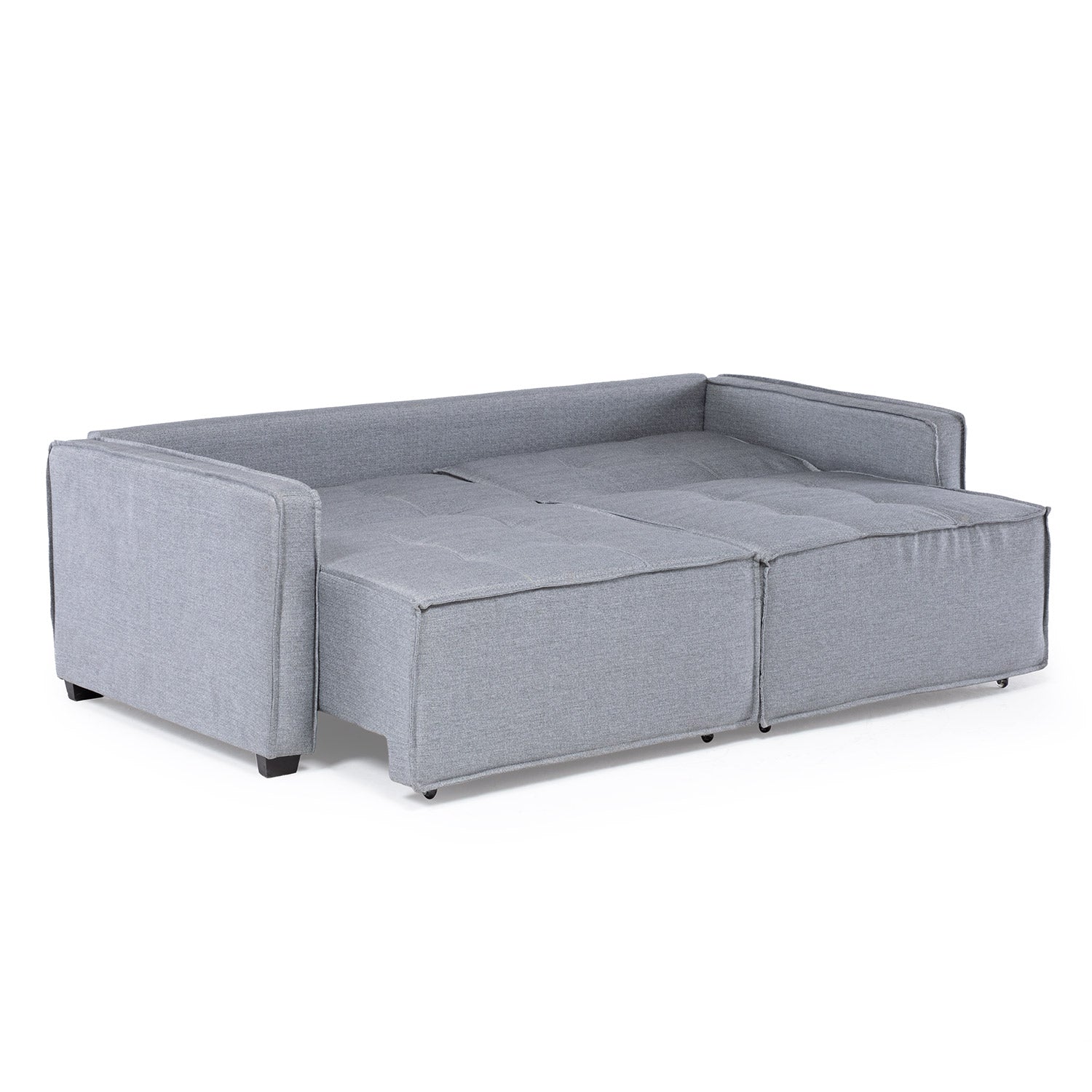 Sofá Cama Duomo Gris – Sofá Seccional Reclinable & Cama de Confort Superior