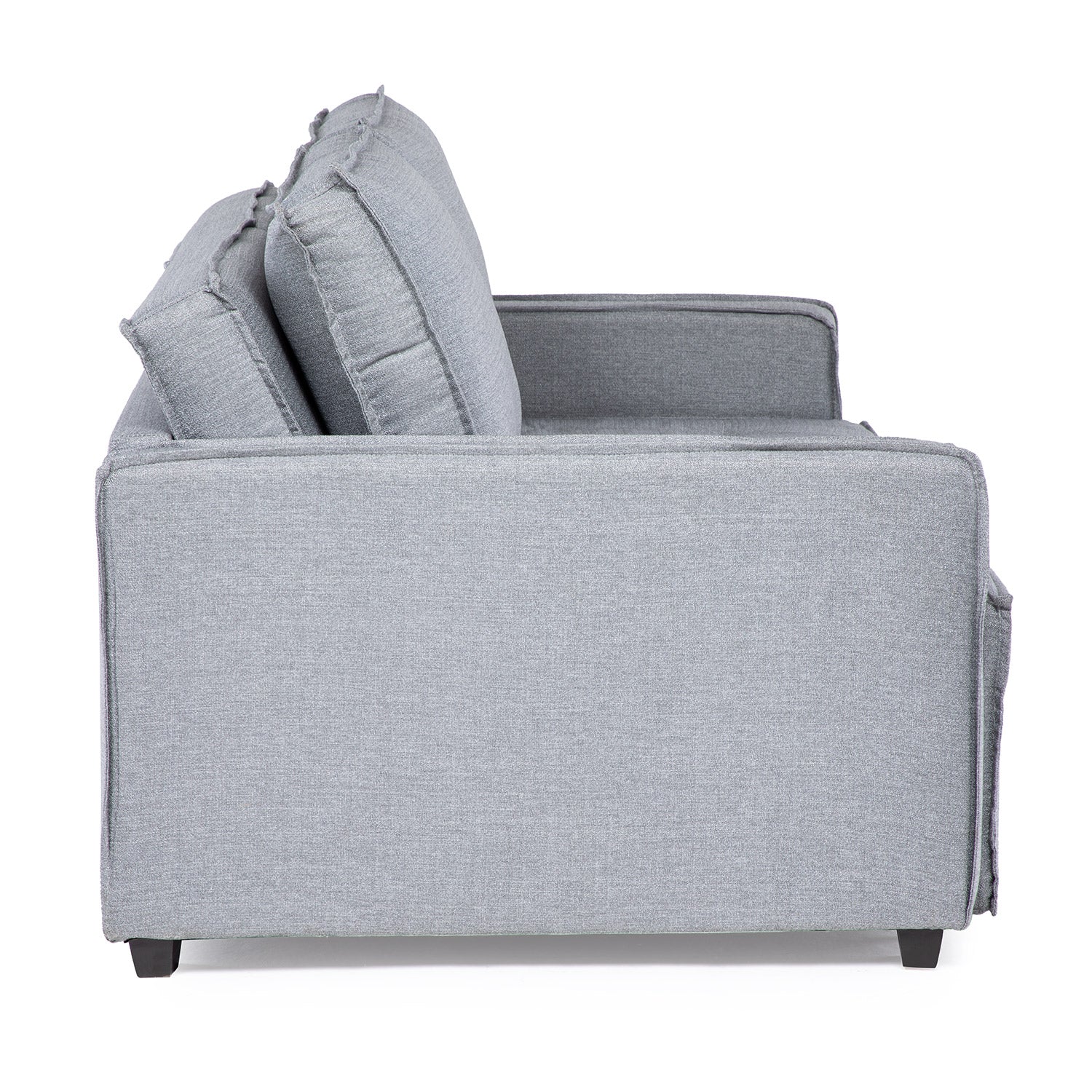 Sofá Cama Duomo Gris – Sofá Seccional Reclinable & Cama de Confort Superior