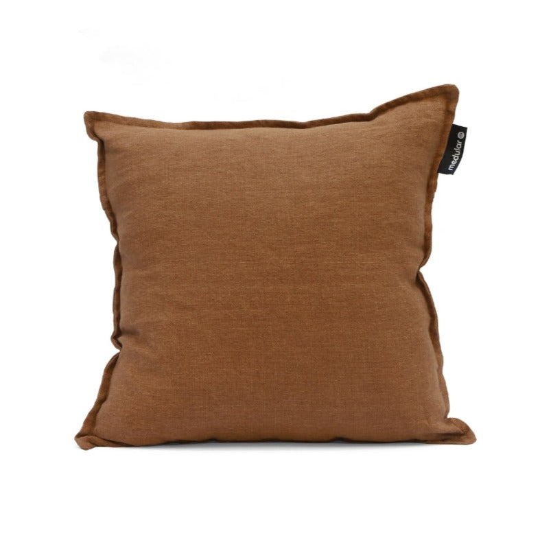 Cojín Lino terracota - Medular Diseño Cojines EE