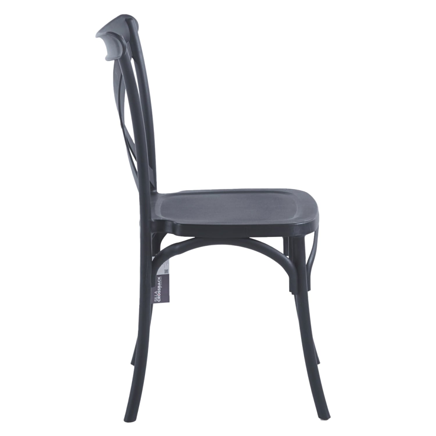 Silla CrossCraft Negra - Medular Diseño Sillas de interior