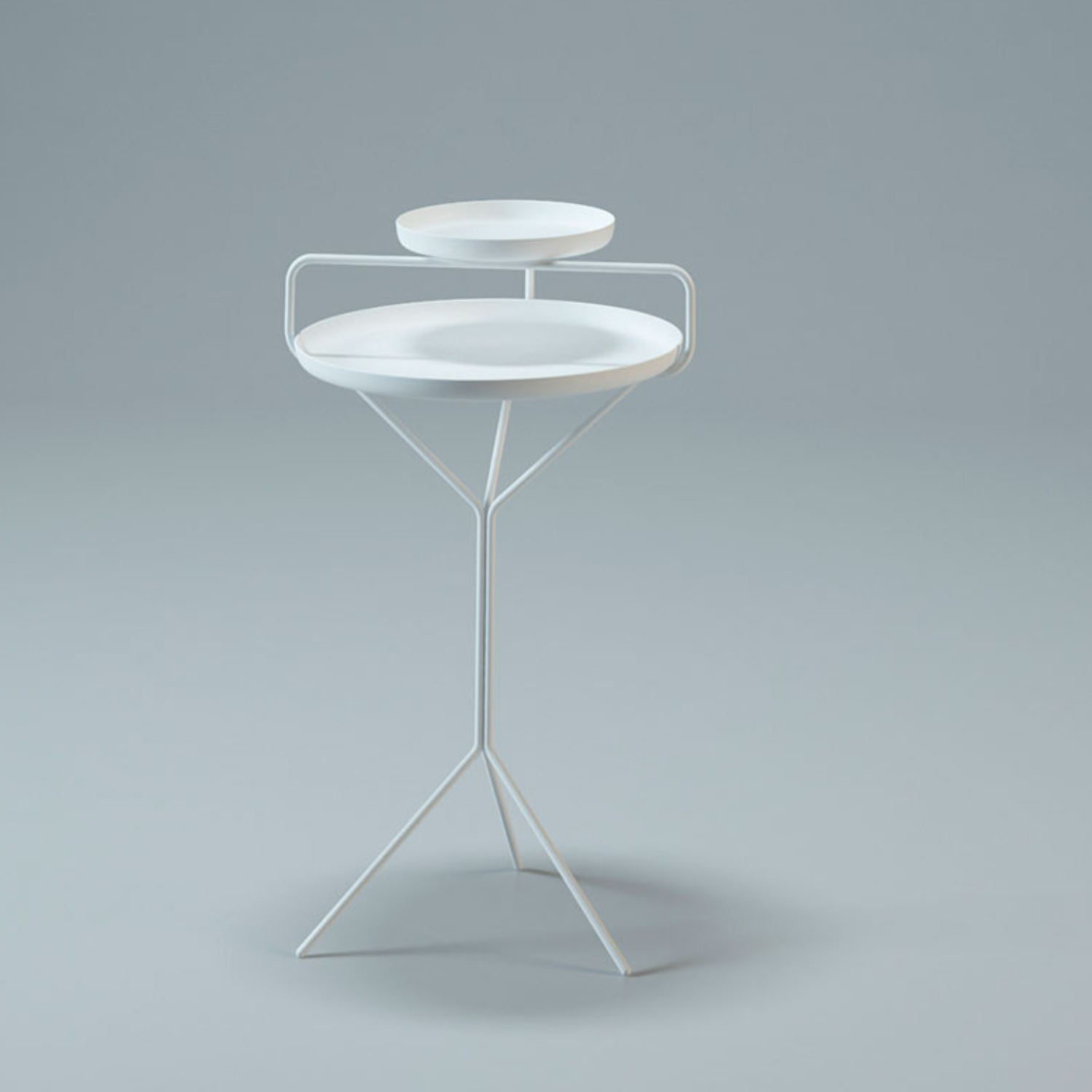 Mesa lateral Forja Blanca