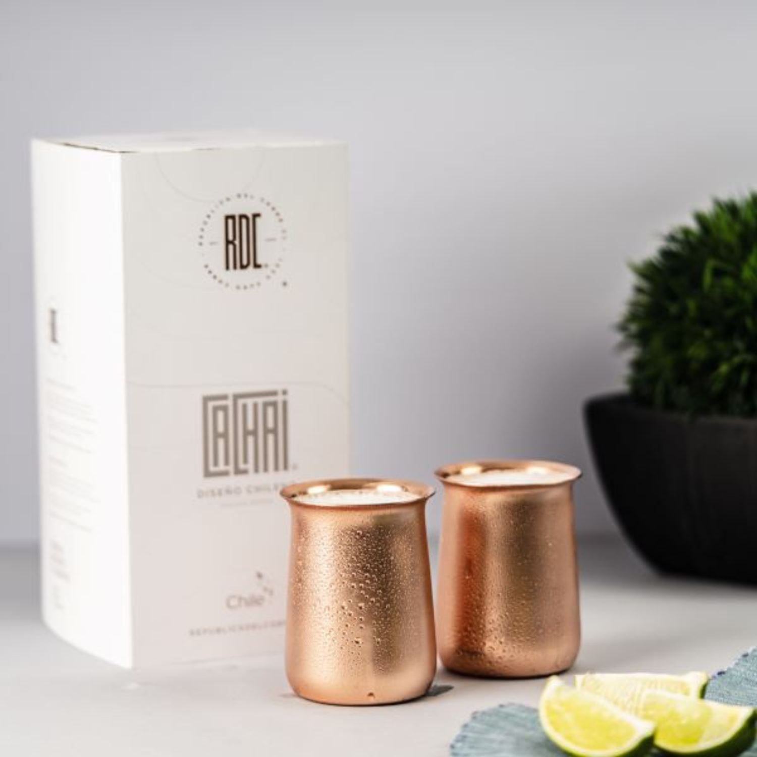 SET 2 VASOS PISCO SOUR CACHAI - Medular Diseño Complementos de Mesa