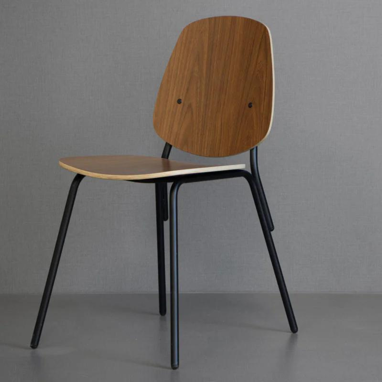 Silla Aula Nogal - Medular Diseño Silla