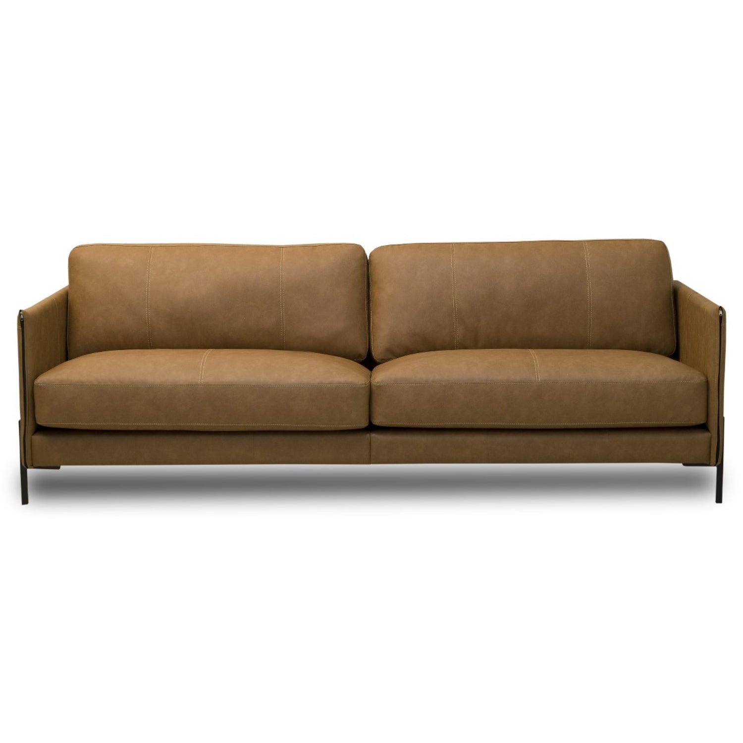 Sofá Cuero Natural Verona Café