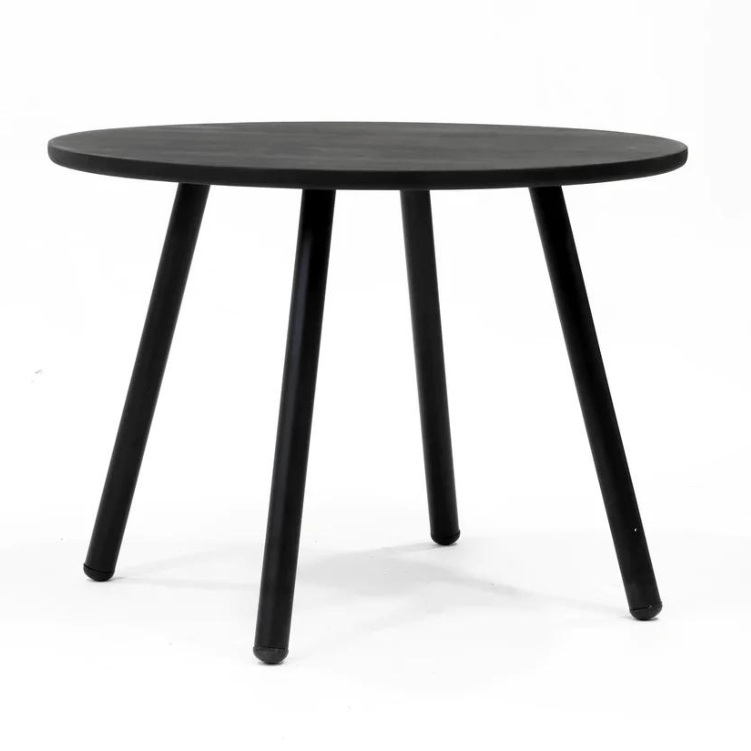 Juego de Comdedor Aula Black 4P + Sillas Tolix Negro - Medular Diseño Juego de Comedor