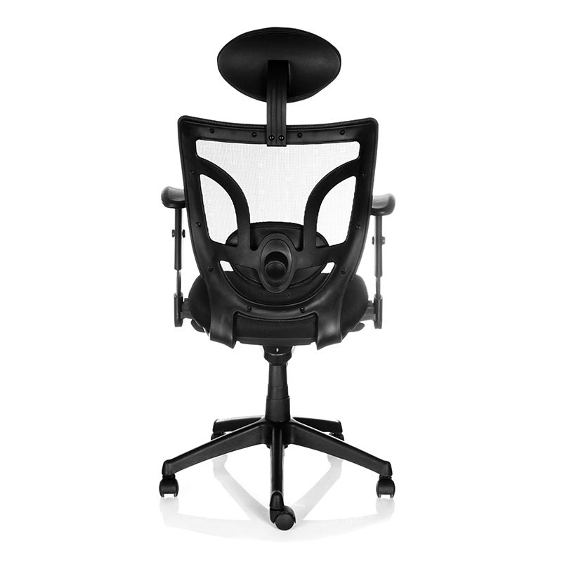 Silla oficina Black con Cabecero - Medular Diseño Sillas de Escritorio