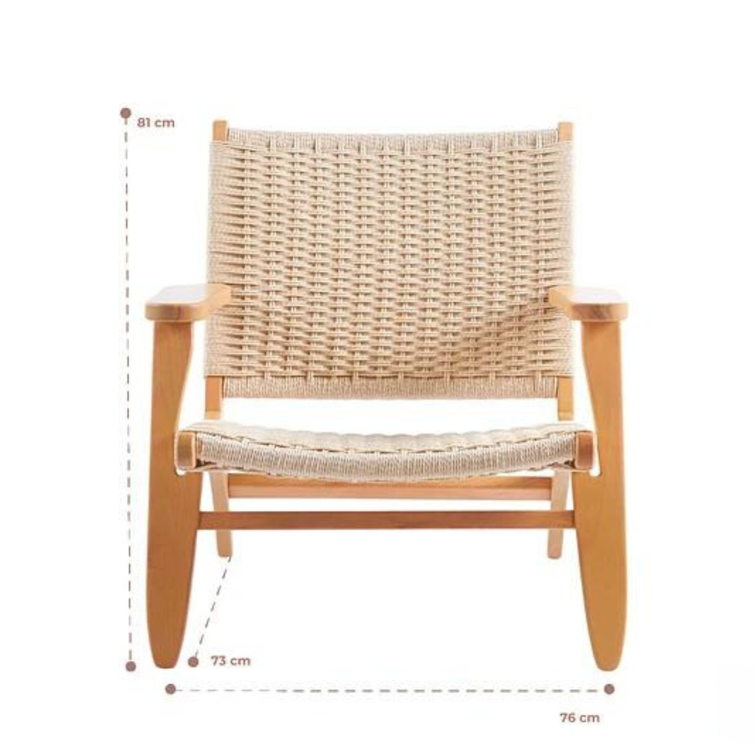 Butaca Elisa Madera - Medular Diseño Poltronas