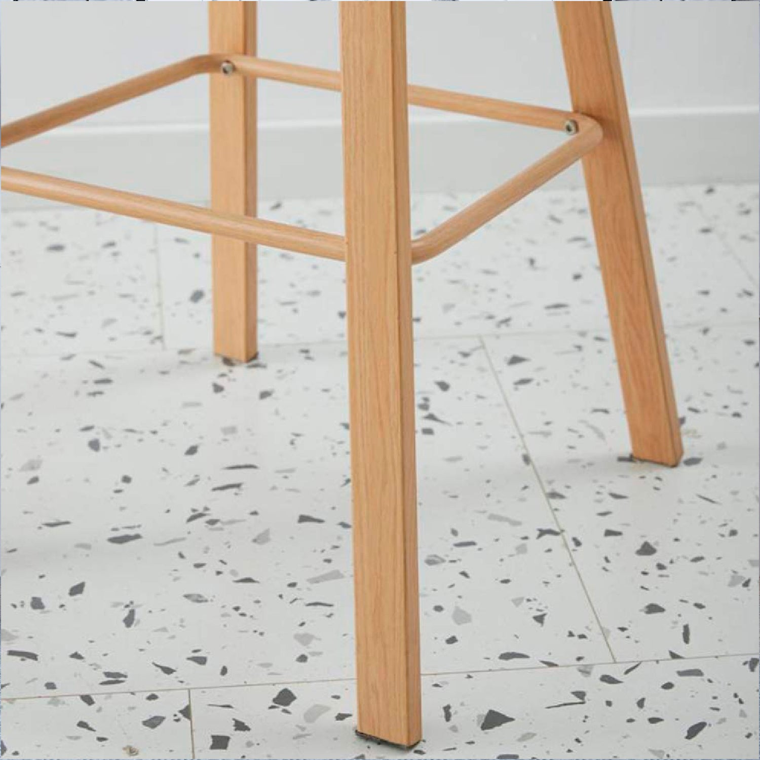 Pack 4 Taburetes Escandinavo - Negro - Medular Diseño Taburetes