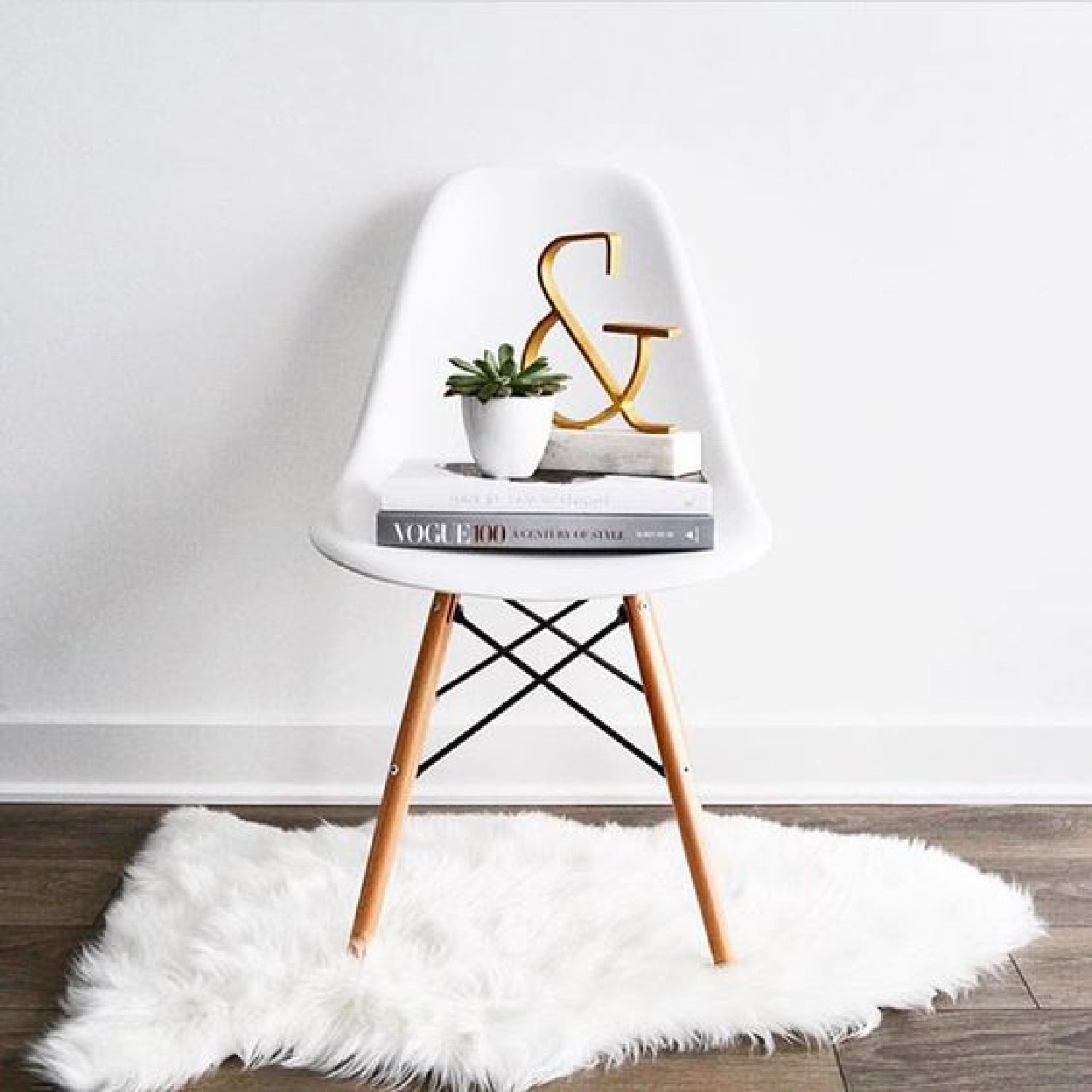 Silla Estilo DSW Blanca - Medular Diseño Sillas de interior
