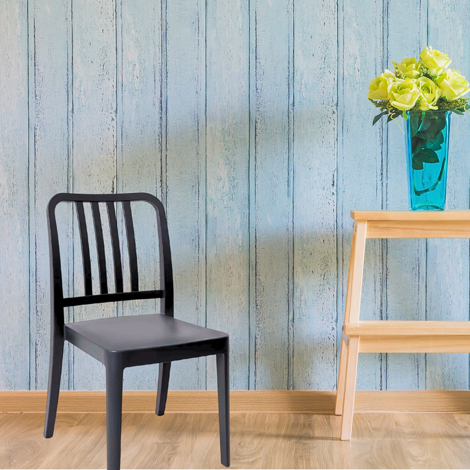 Silla Line Negra - Medular Diseño Silla