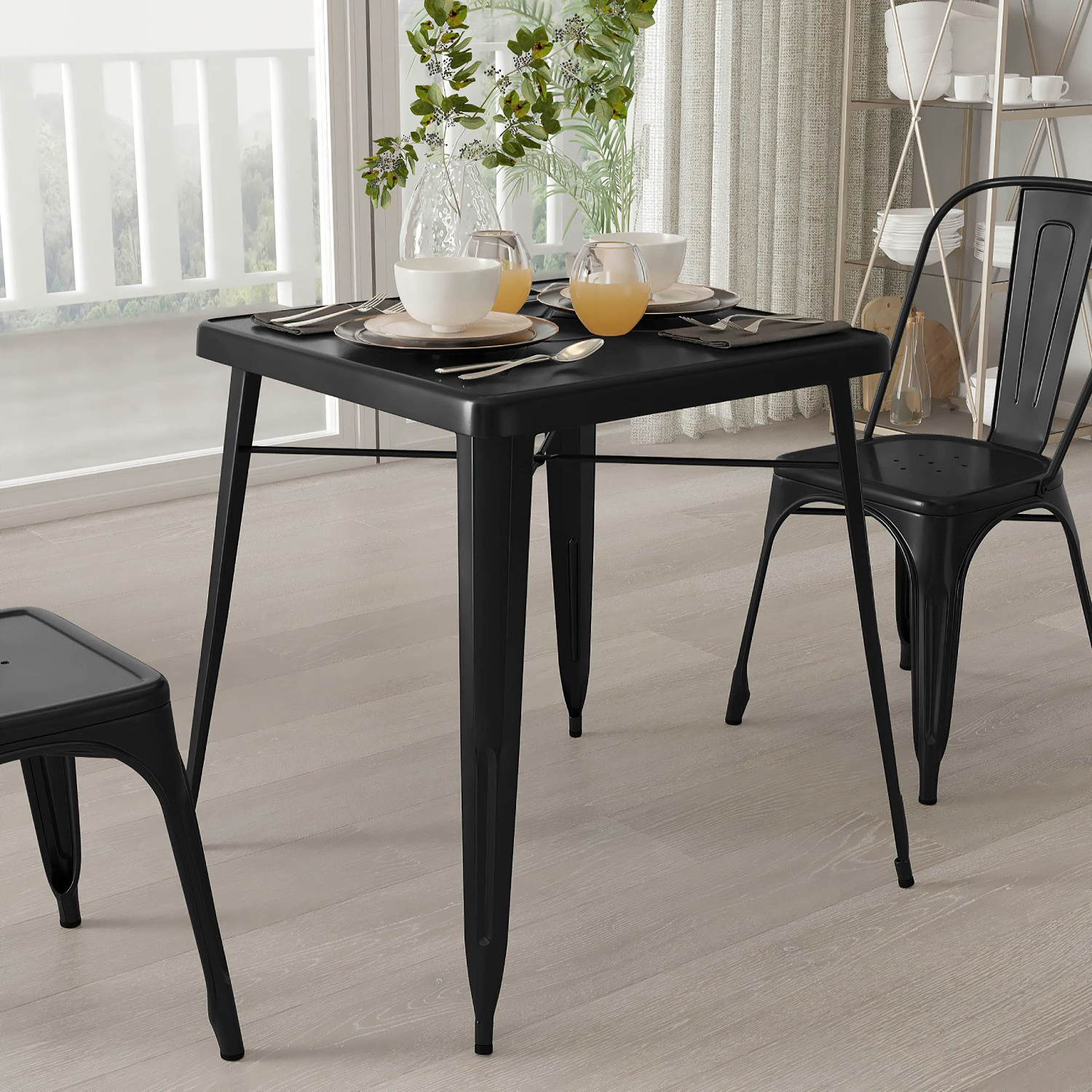 Mesa Tolix Negra