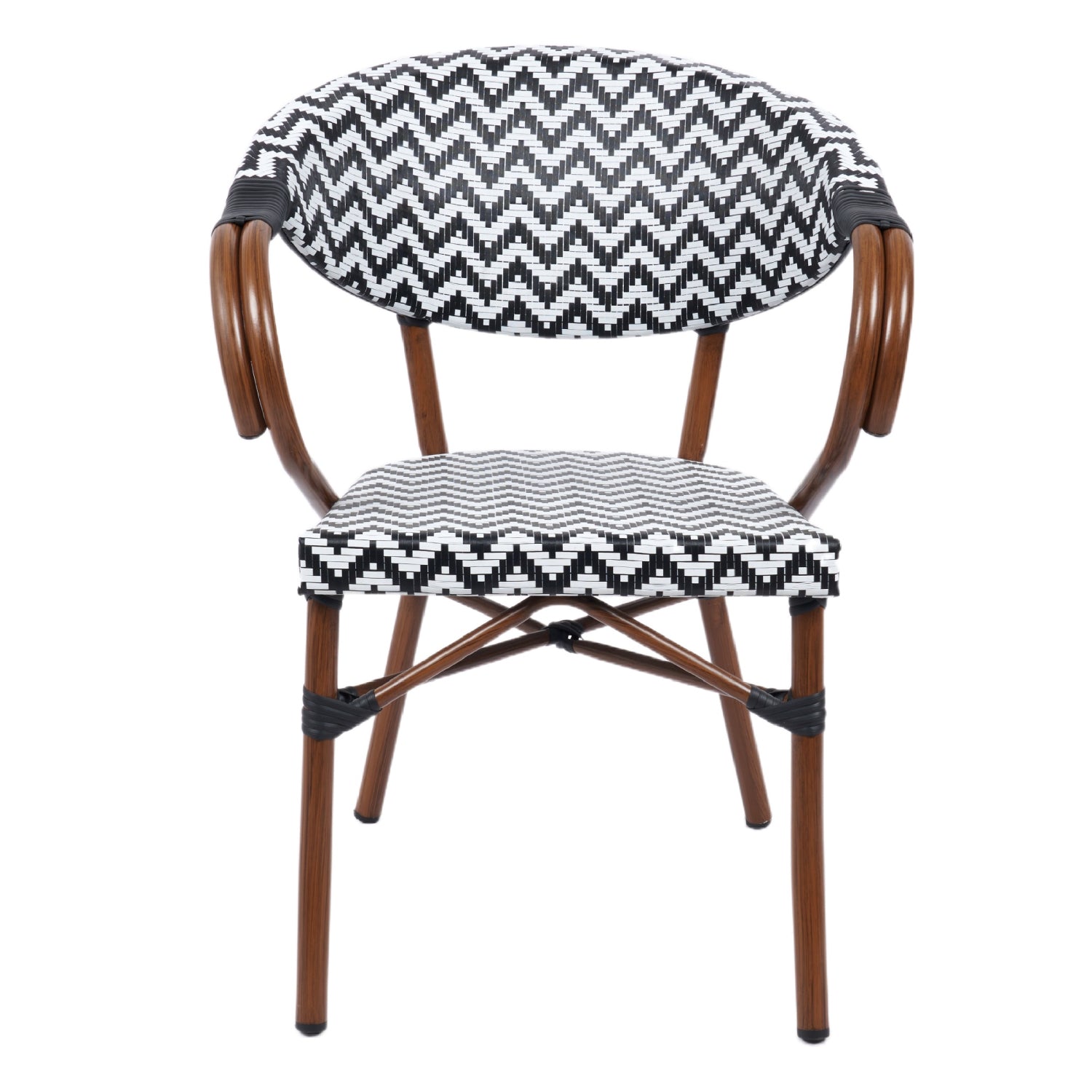 Silla Parisina Rattan con Posabrazos - Medular Diseño Silla